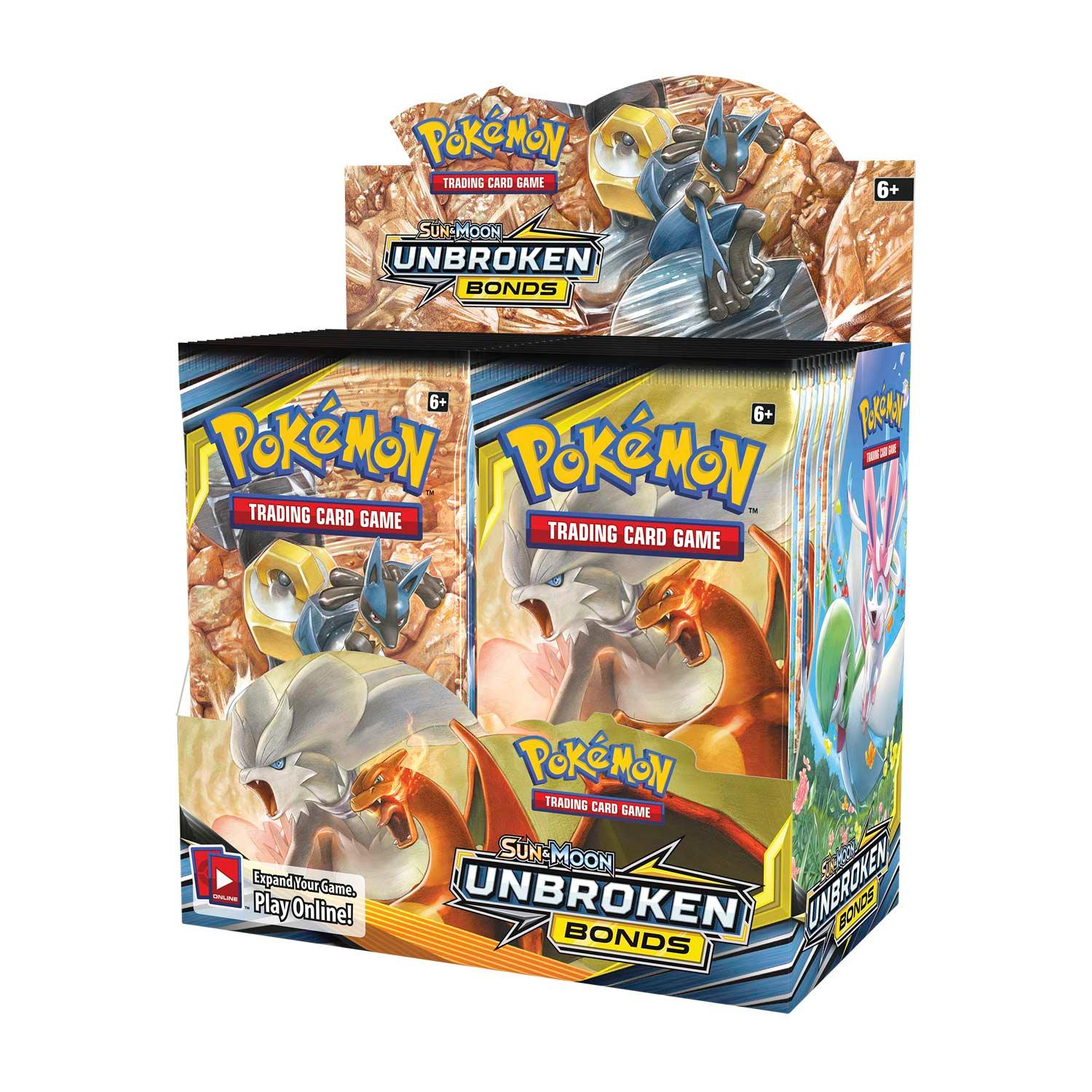 Pokemon Booster Box (36 Packs) - Sun & Moon - Unbroken Bonds Pokémon 820650815478