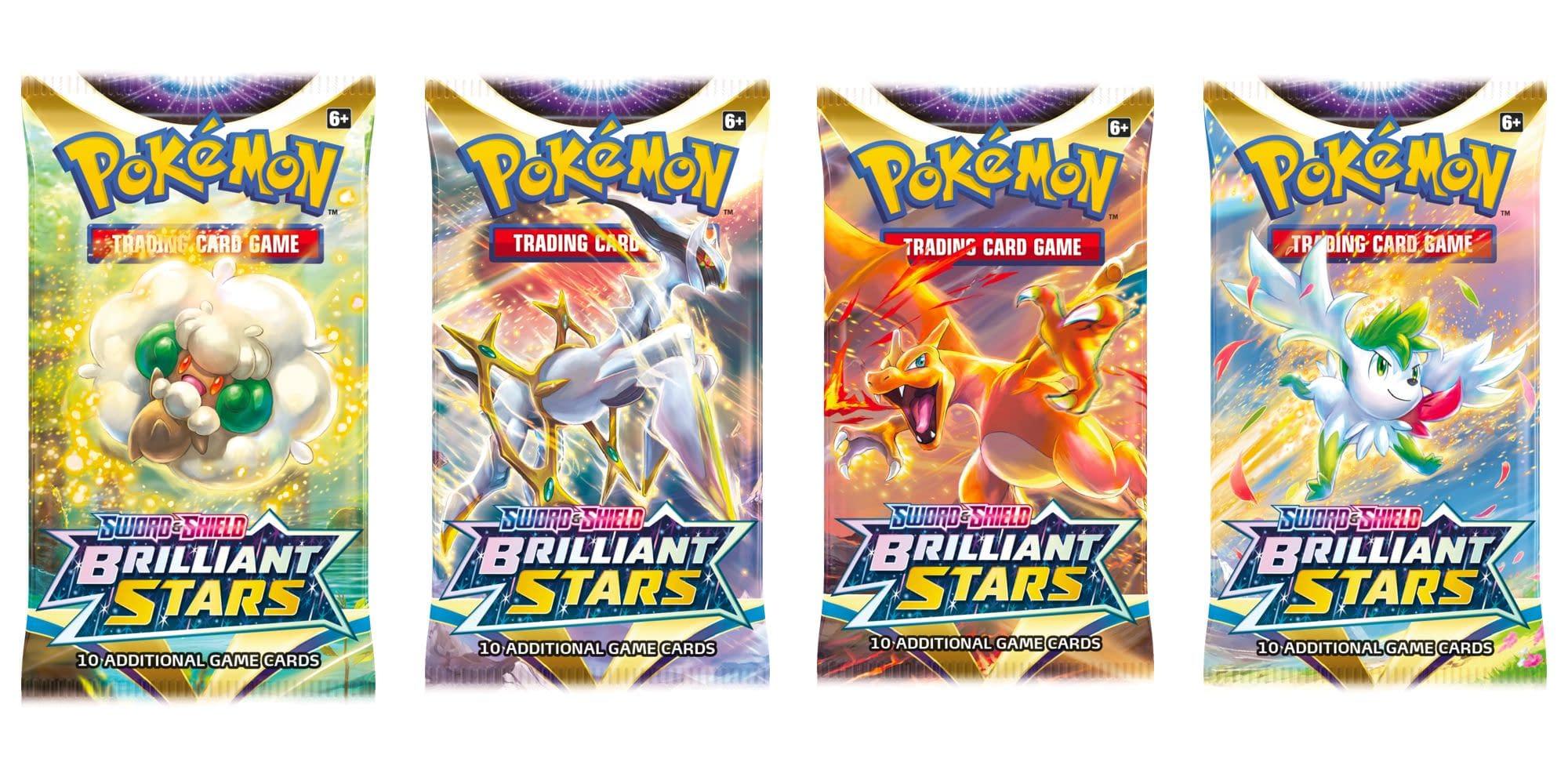 Pokemon Booster Box (36 Packs) - Sword & Shield - Brilliant Stars Pokémon 820650819964