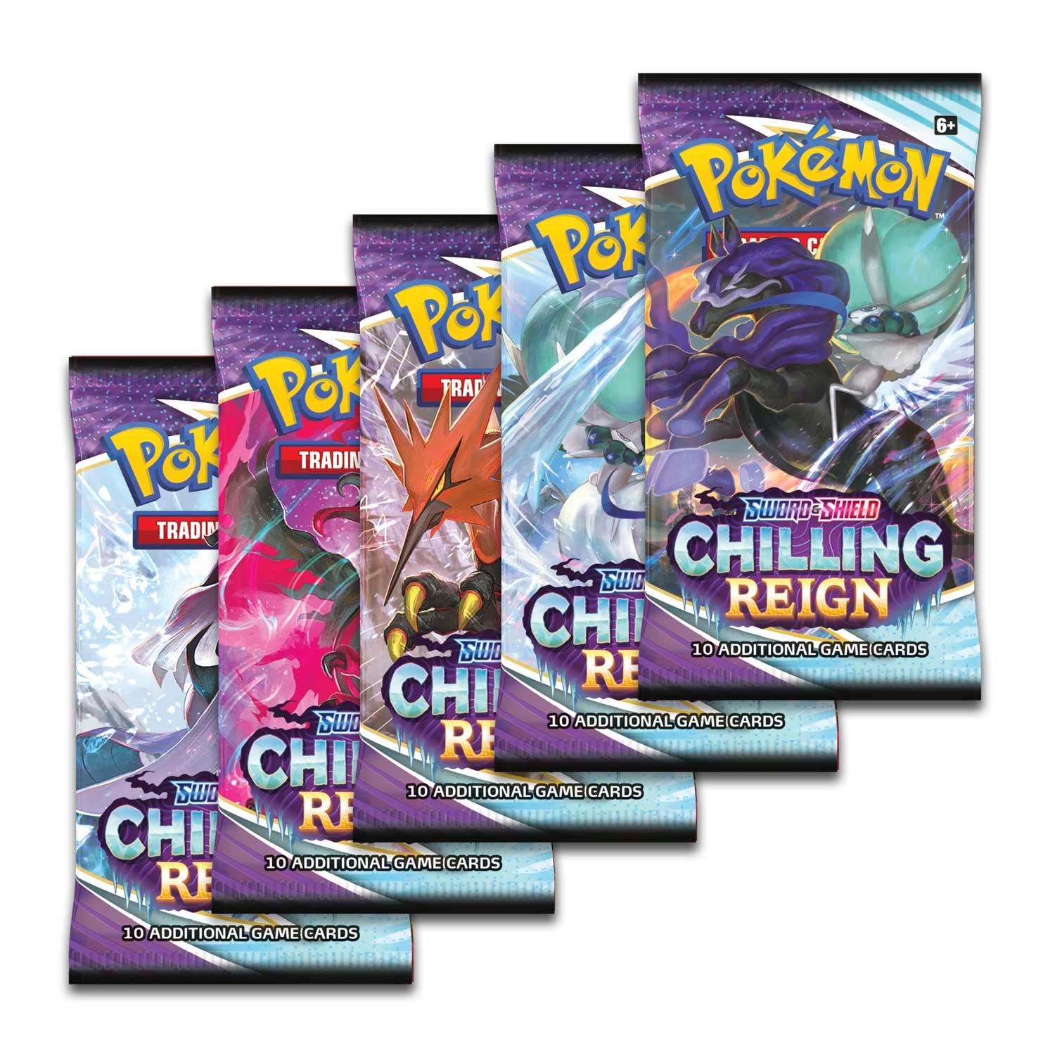 Pokemon Booster Box (36 Packs) - Sword & Shield - Chilling Reign Pokémon 820650818462