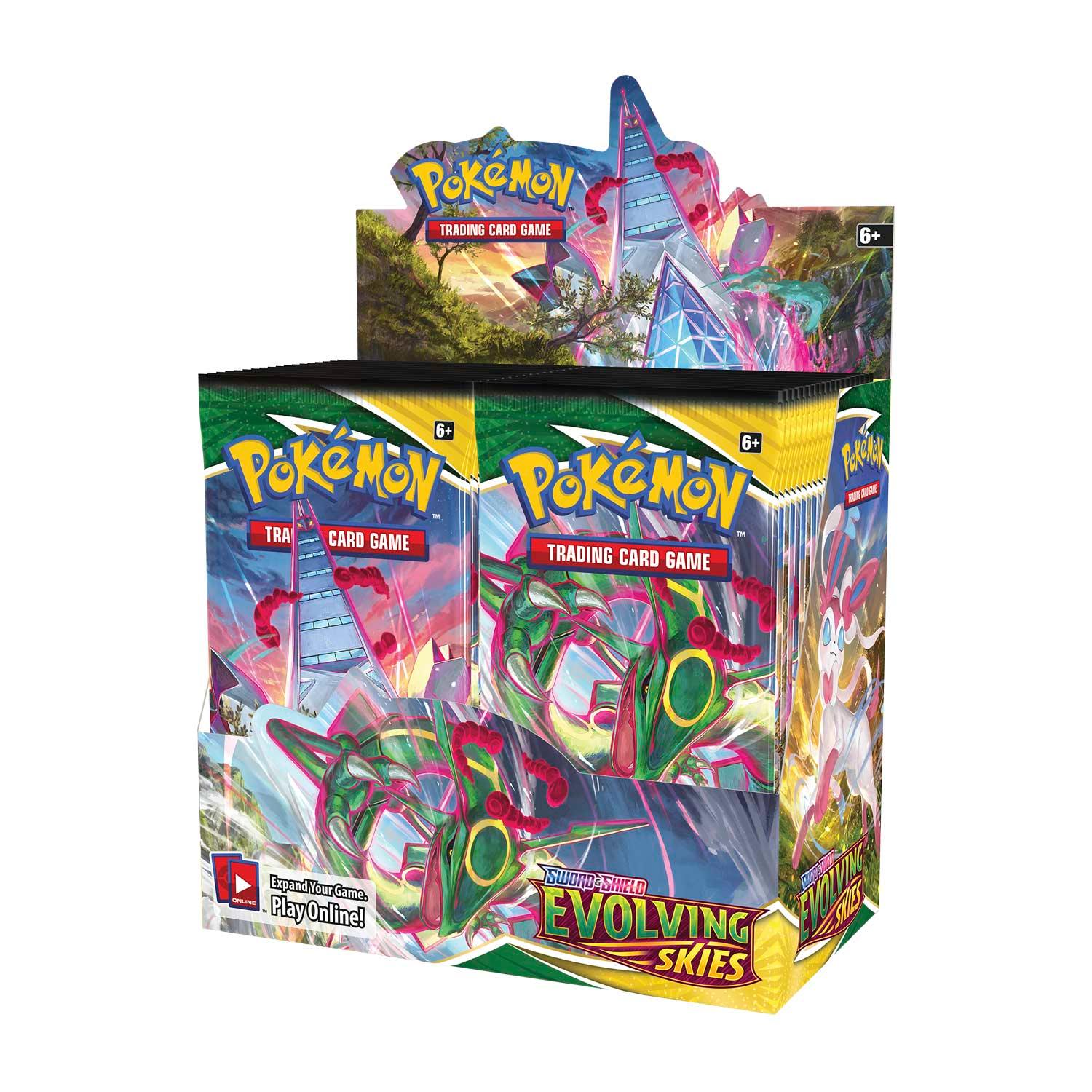 Pokemon Booster Box (36 Packs) - Sword & Shield - Evolving Skies Pokémon 820650818776