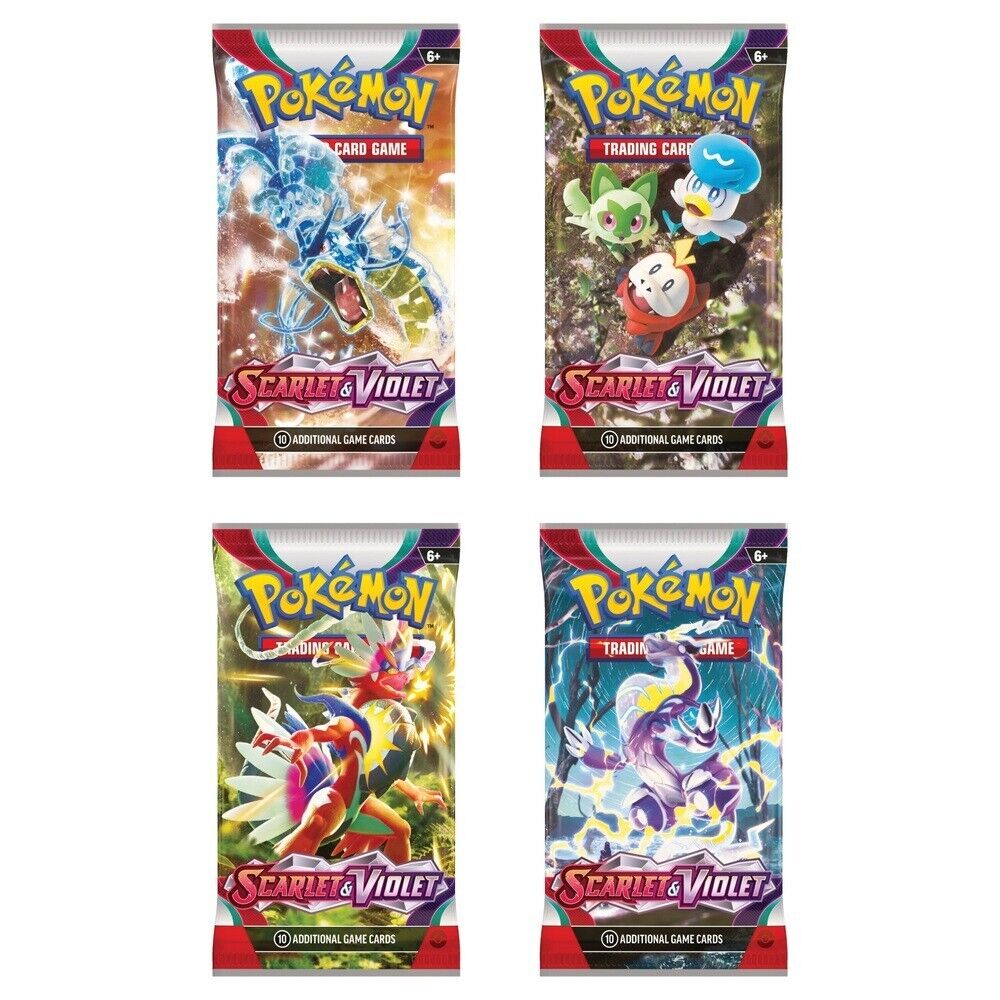 Pokemon Booster Pack (10 Cards) - Scarlet & Violet - Base Set Pokémon 820650853241