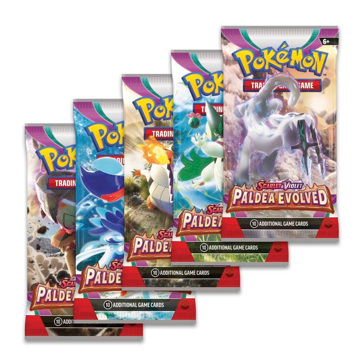 Pokemon Booster Pack (10 Cards) - Scarlet & Violet - Paldea Evolved Pokémon 820650853494