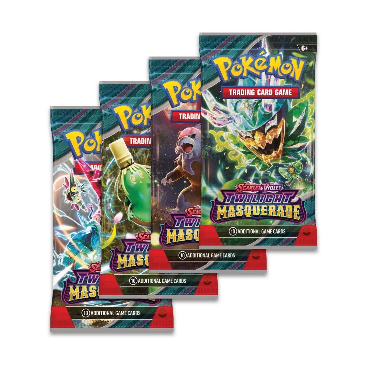 Pokemon Booster Pack (10 Cards) - Scarlet & Violet - Twilight Masquerade Pokémon 820650853401