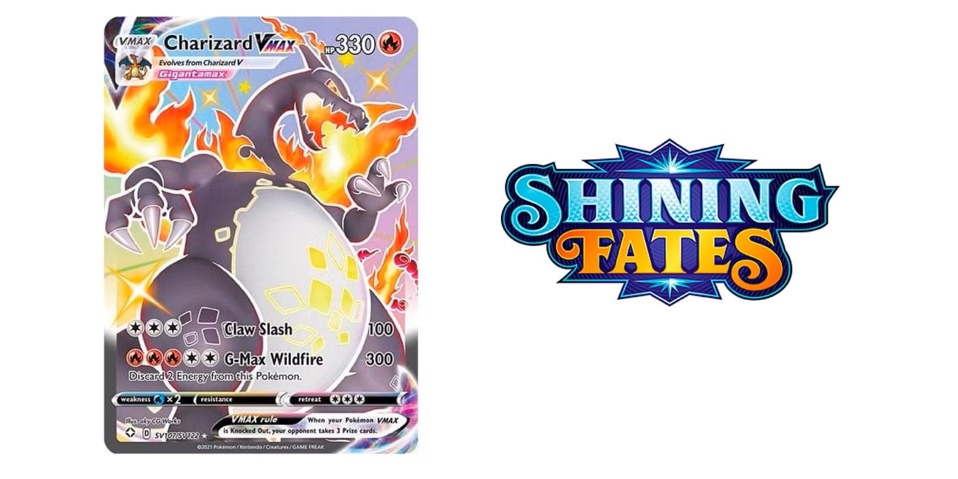 Pokemon Booster Pack (10 Cards) - Shining Fates Pokémon 820650808173