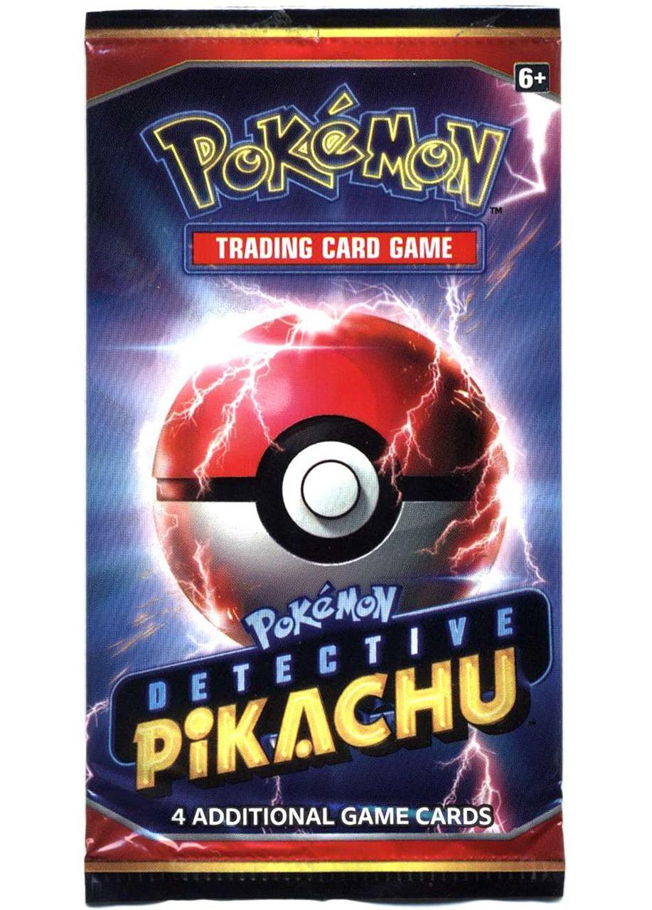 Pokemon Booster Pack (4 Cards) - Detective Pikachu Pokémon 820650805356