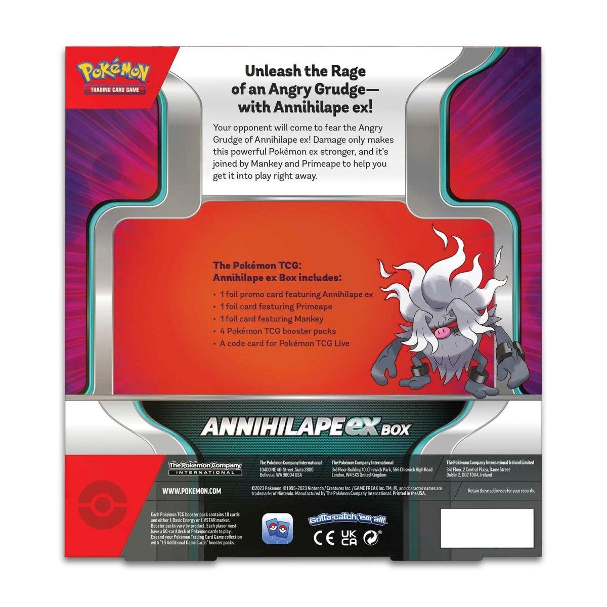 Pokemon Box - Annihilape ex Pokémon 820650852459