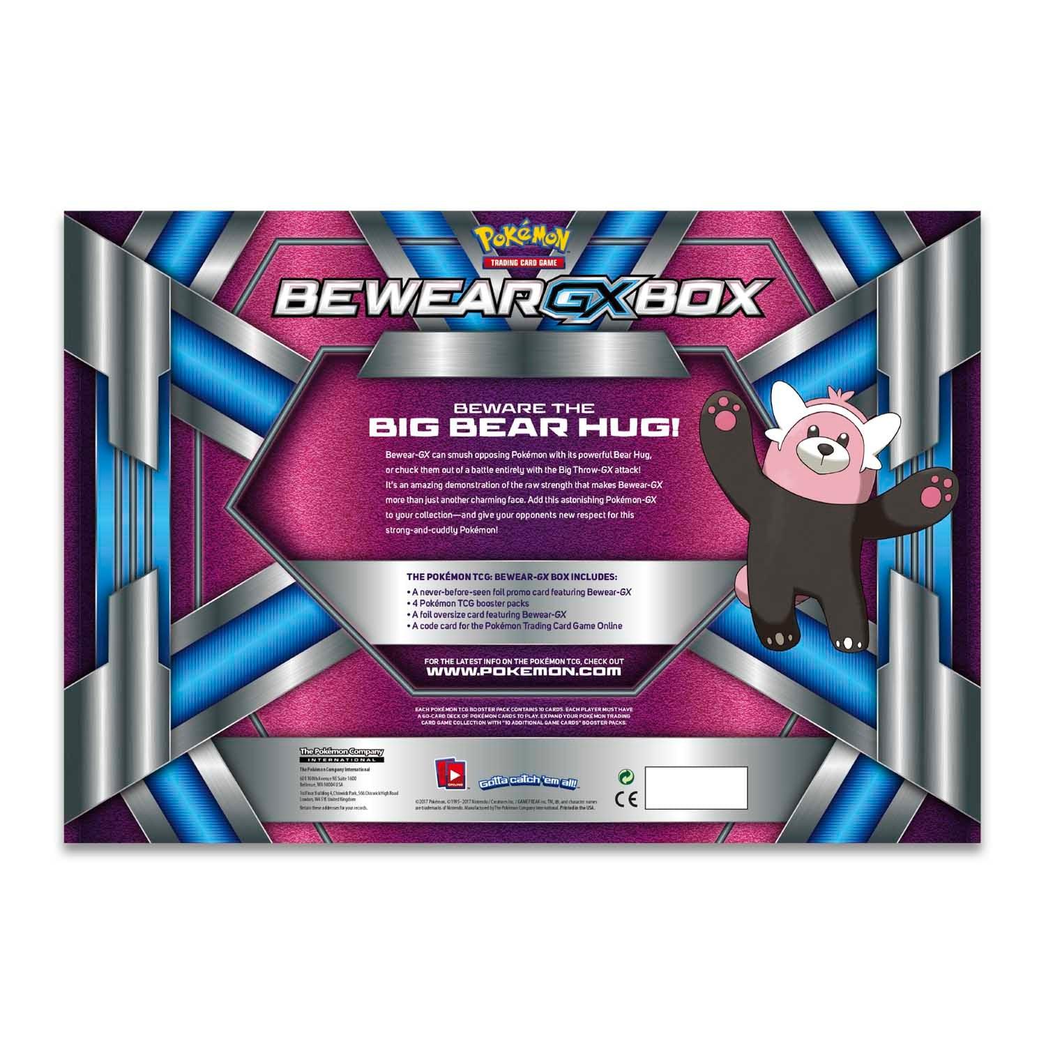 Pokemon Box - Bewear GX Pokémon 820650802980