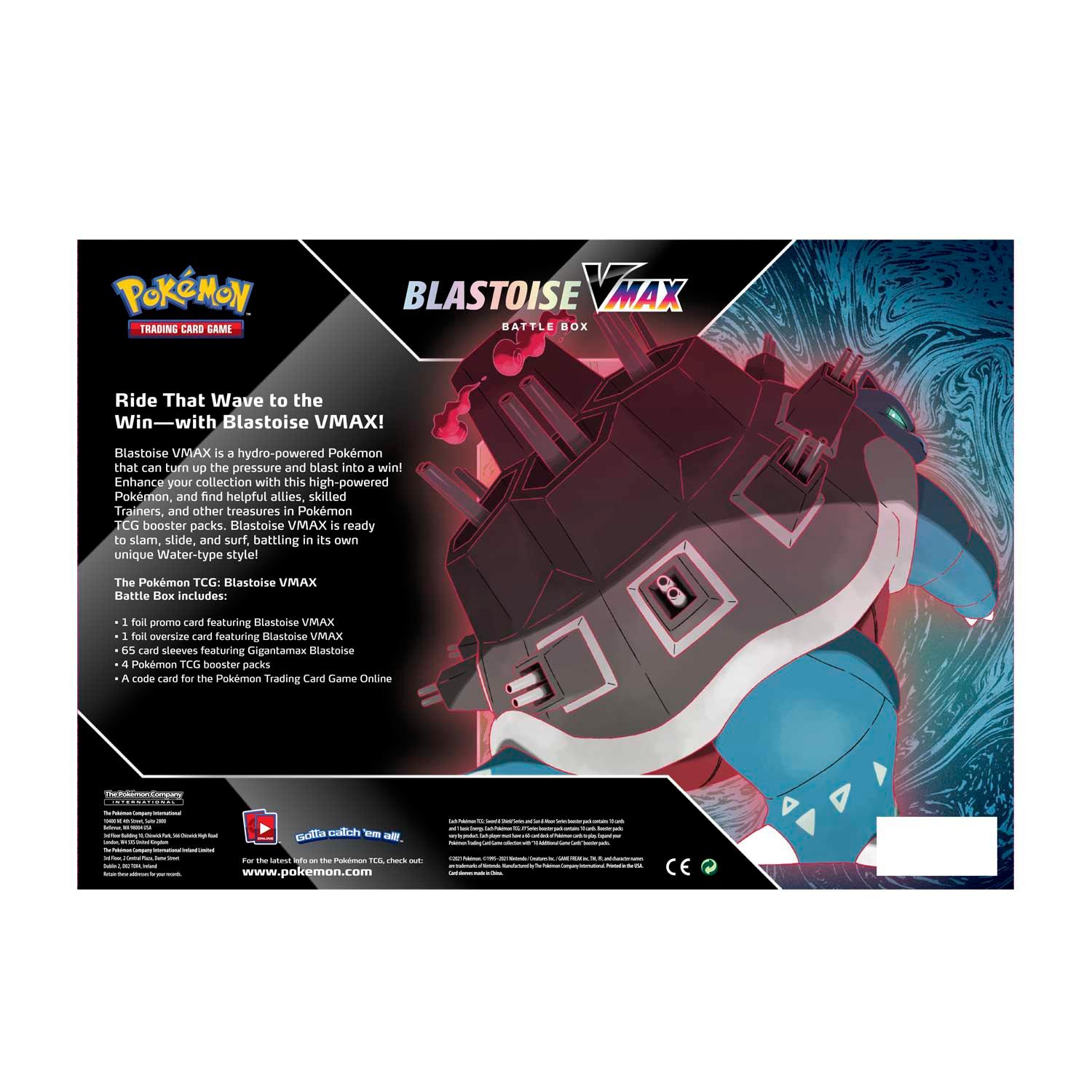 Pokemon Box - Blastoise VMAX Pokémon 820650808456