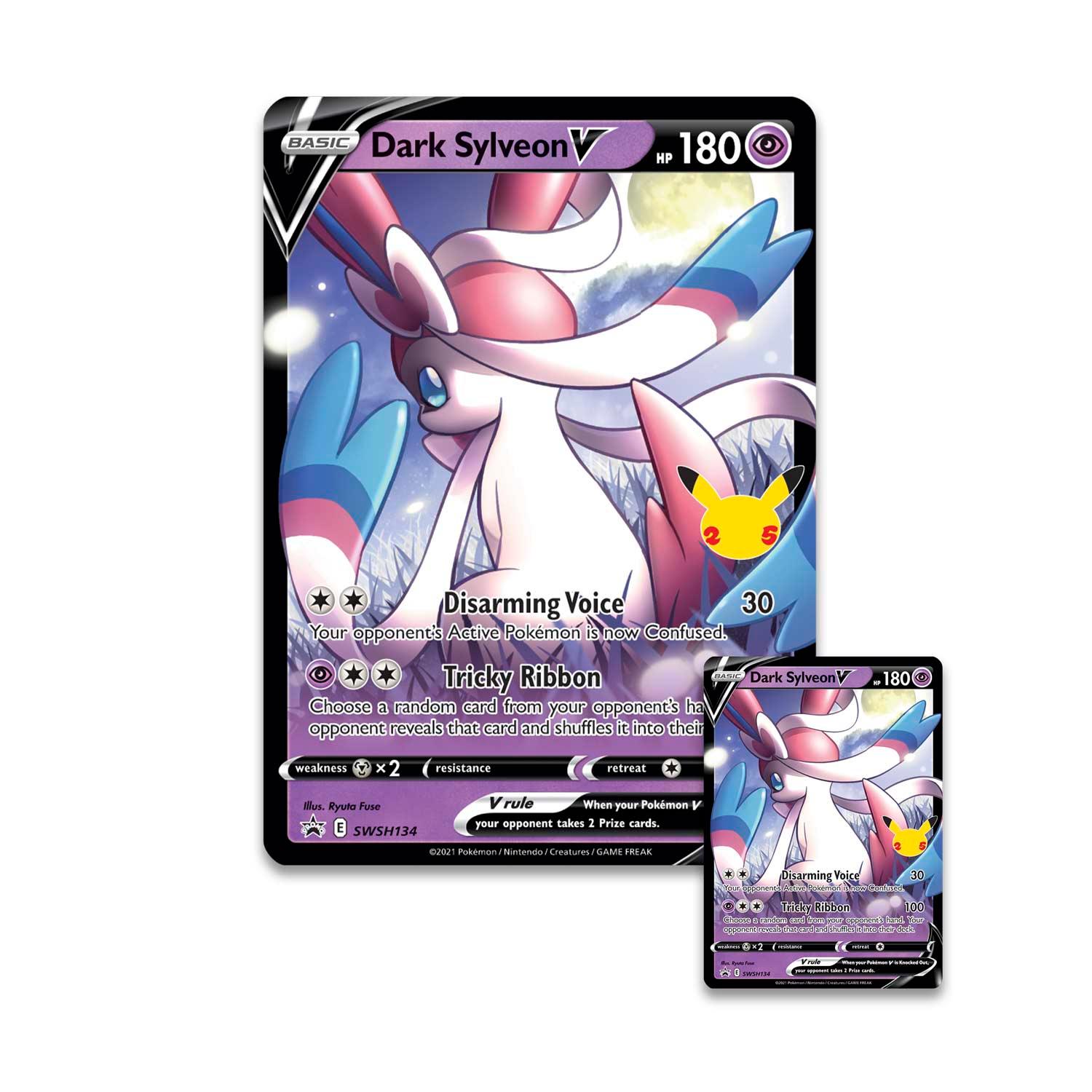 Pokemon Box - Celebrations Collection - Dark Sylveon V Pokémon 820650809392