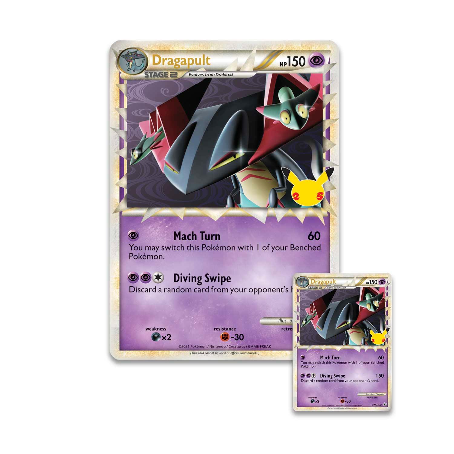 Pokemon Box - Celebrations Collection - Dragapult Prime Pokémon 820650809385