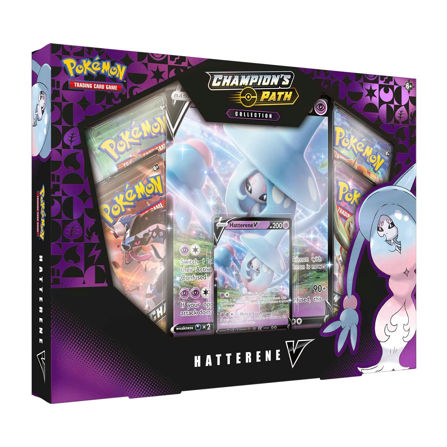 Pokemon Box - Champion's Path Collection - Hatterene V Pokémon 820650807749