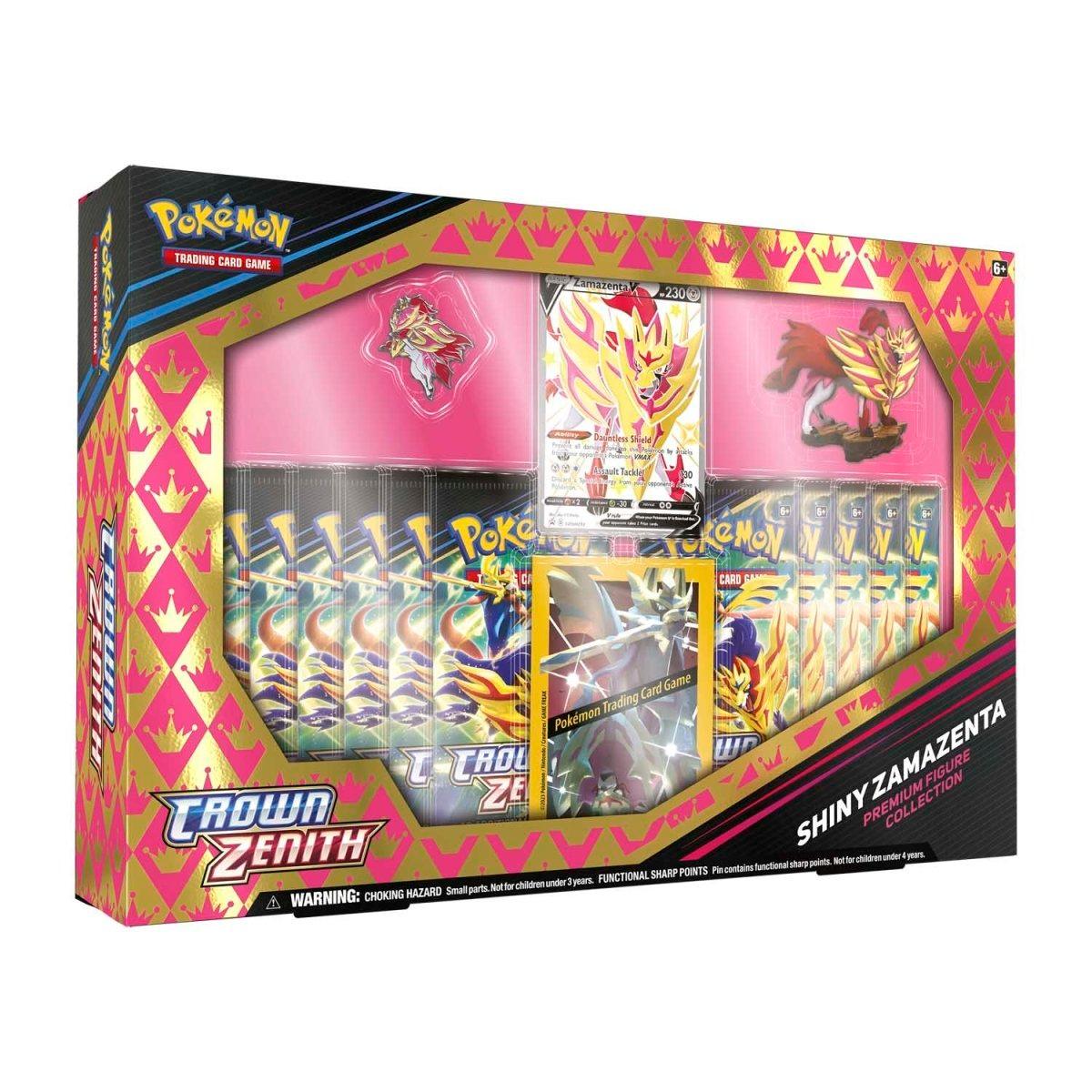 Pokemon Box - Crown Zenith - Premium Figure Collection - Shiny Zamazenta Pokémon 820650851636