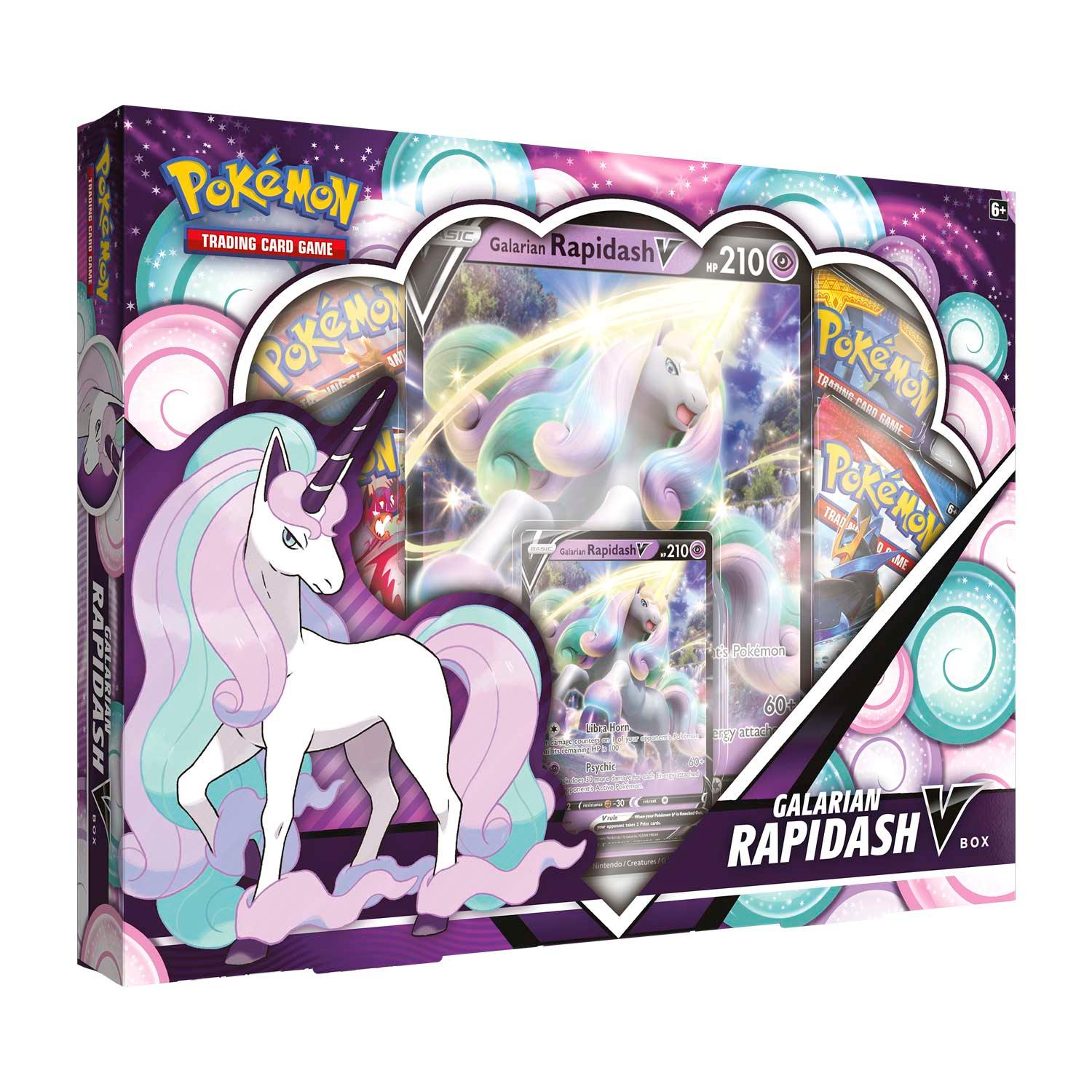 Pokemon Box - Galarian Rapidash V Pokémon 820650808739