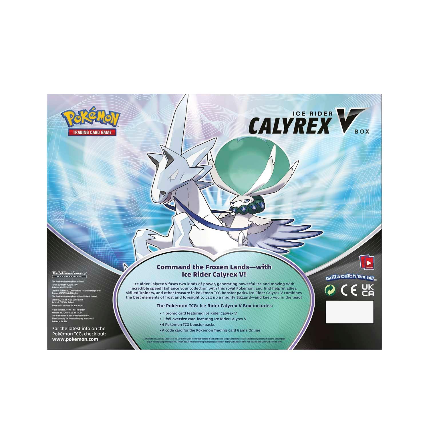 Pokemon Box - Ice Rider Calyrex V Pokémon 728192532696