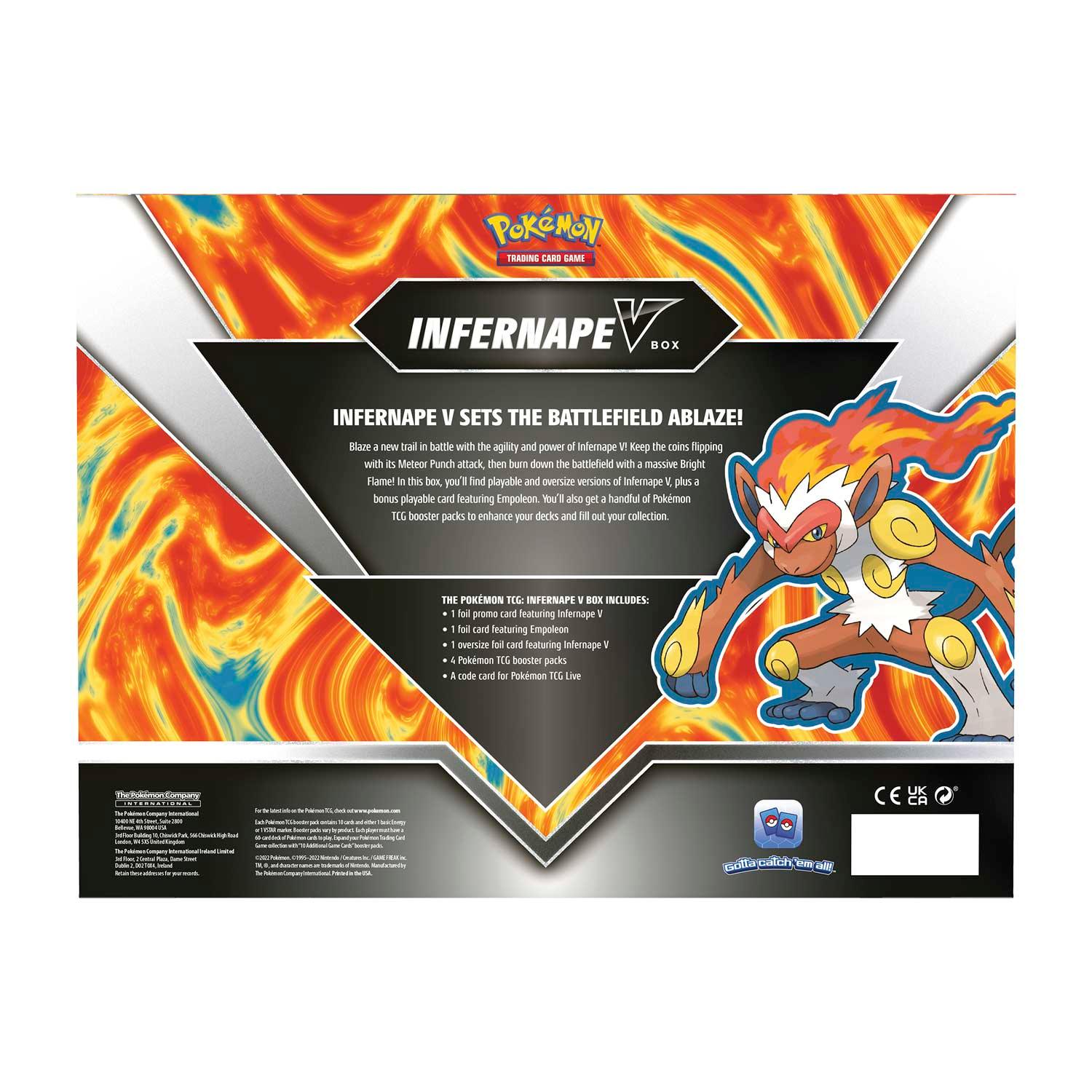 Pokemon Box - Infernape V Pokémon 820650851193