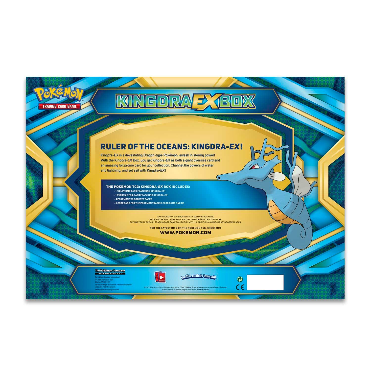 Pokemon Box - Kingdra ex Pokémon 820650802935