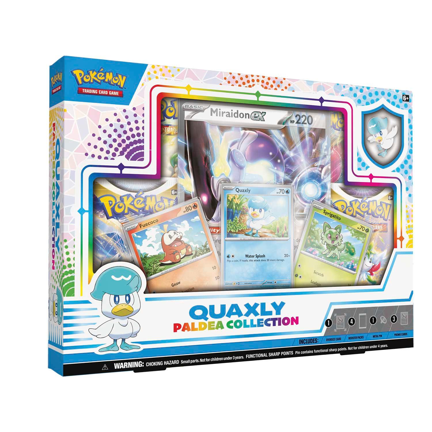 Pokemon Box - Paldea Collection - Quaxly Pokémon 820650852114