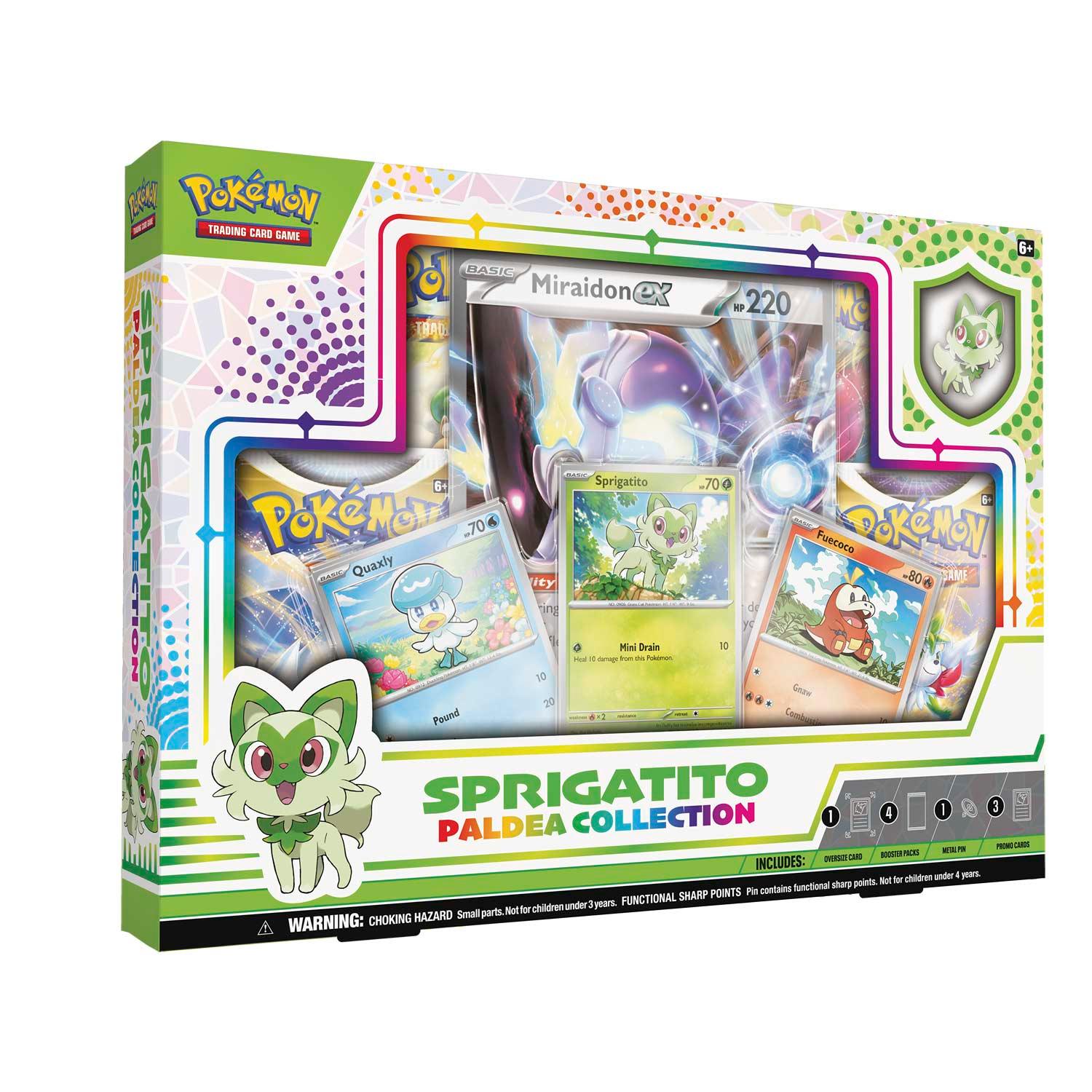 Pokemon Box - Paldea Collection - Sprigatito Pokémon 820650852114