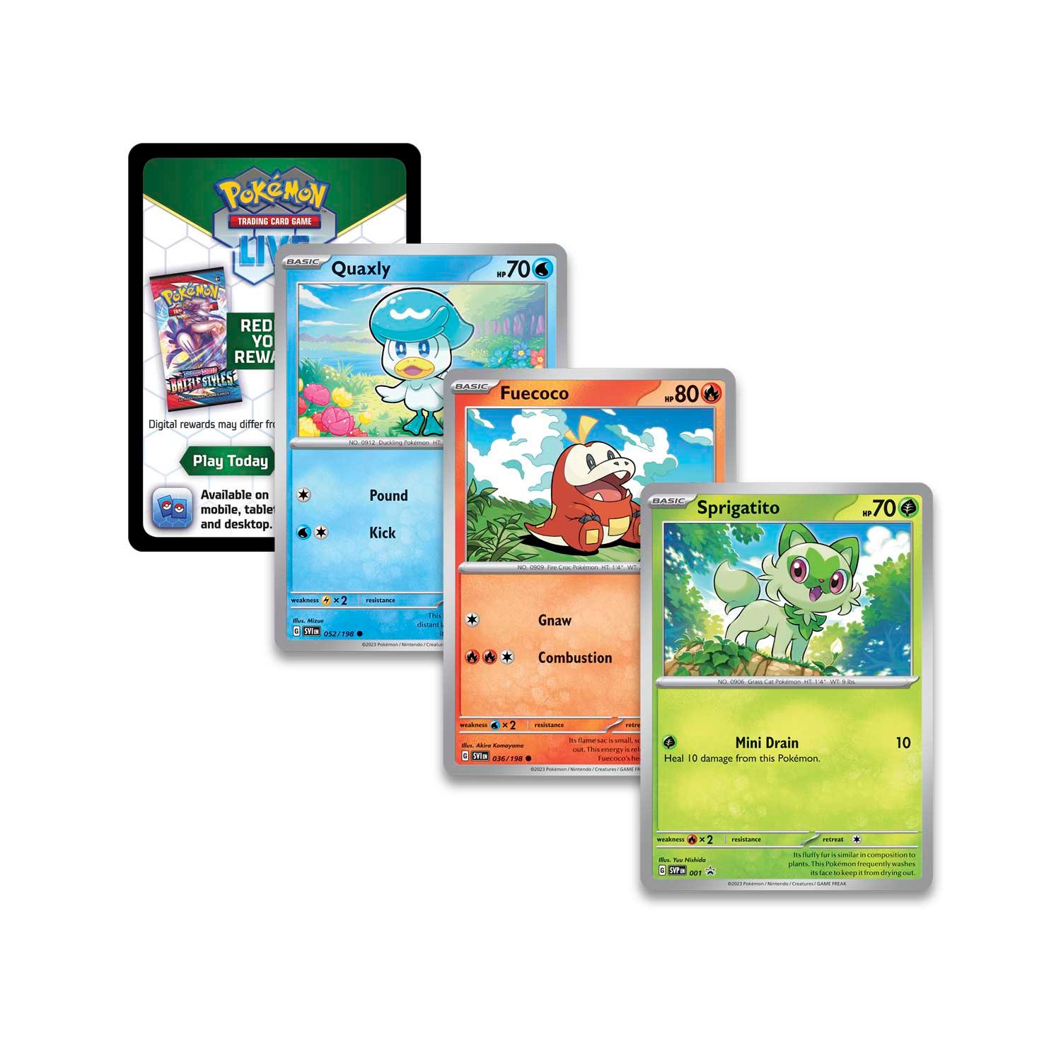 Pokemon Box - Paldea Collection - Sprigatito Pokémon 820650852114