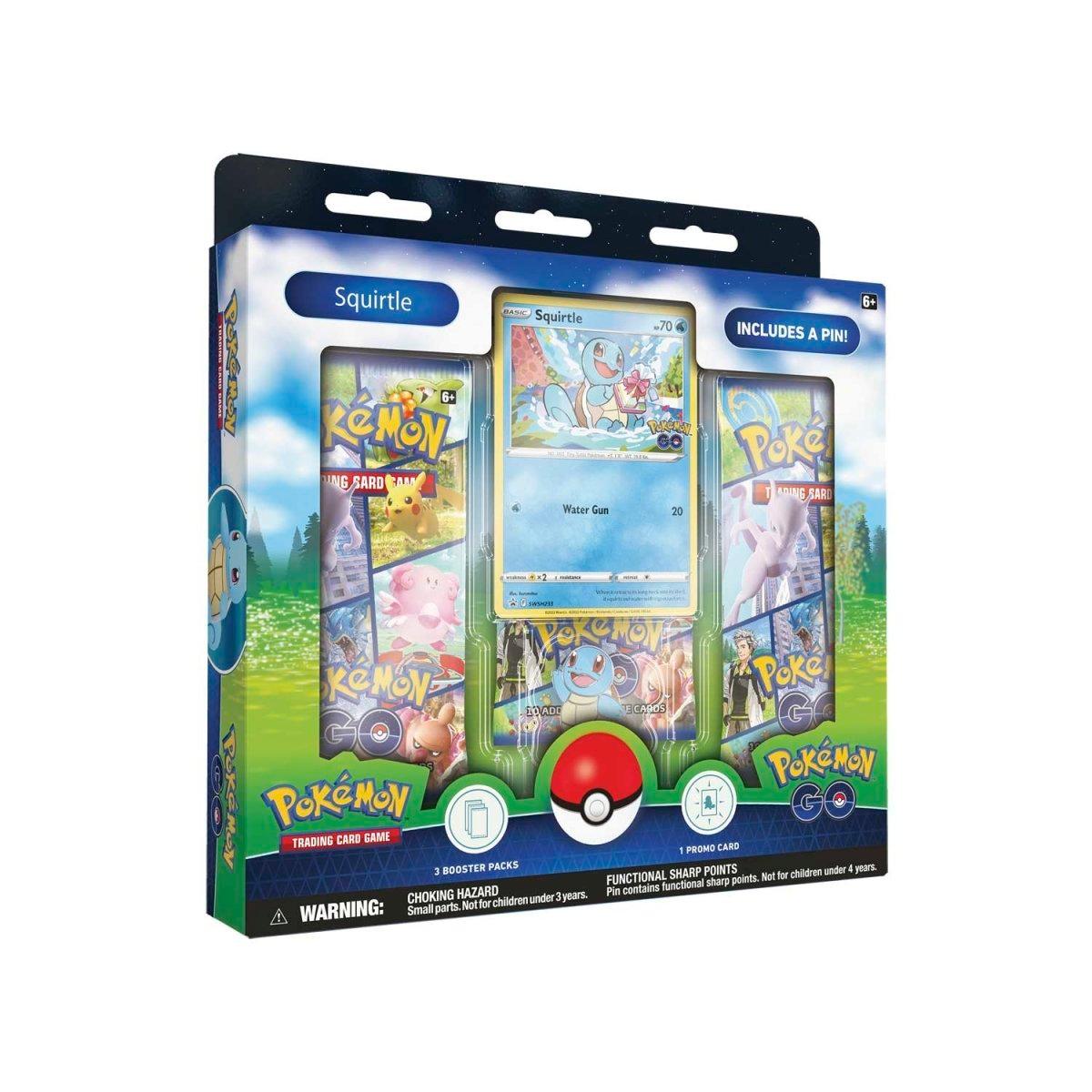 Pokemon Box - Pin Collection - Pokemon GO - Squirtle Pokémon 820650850813