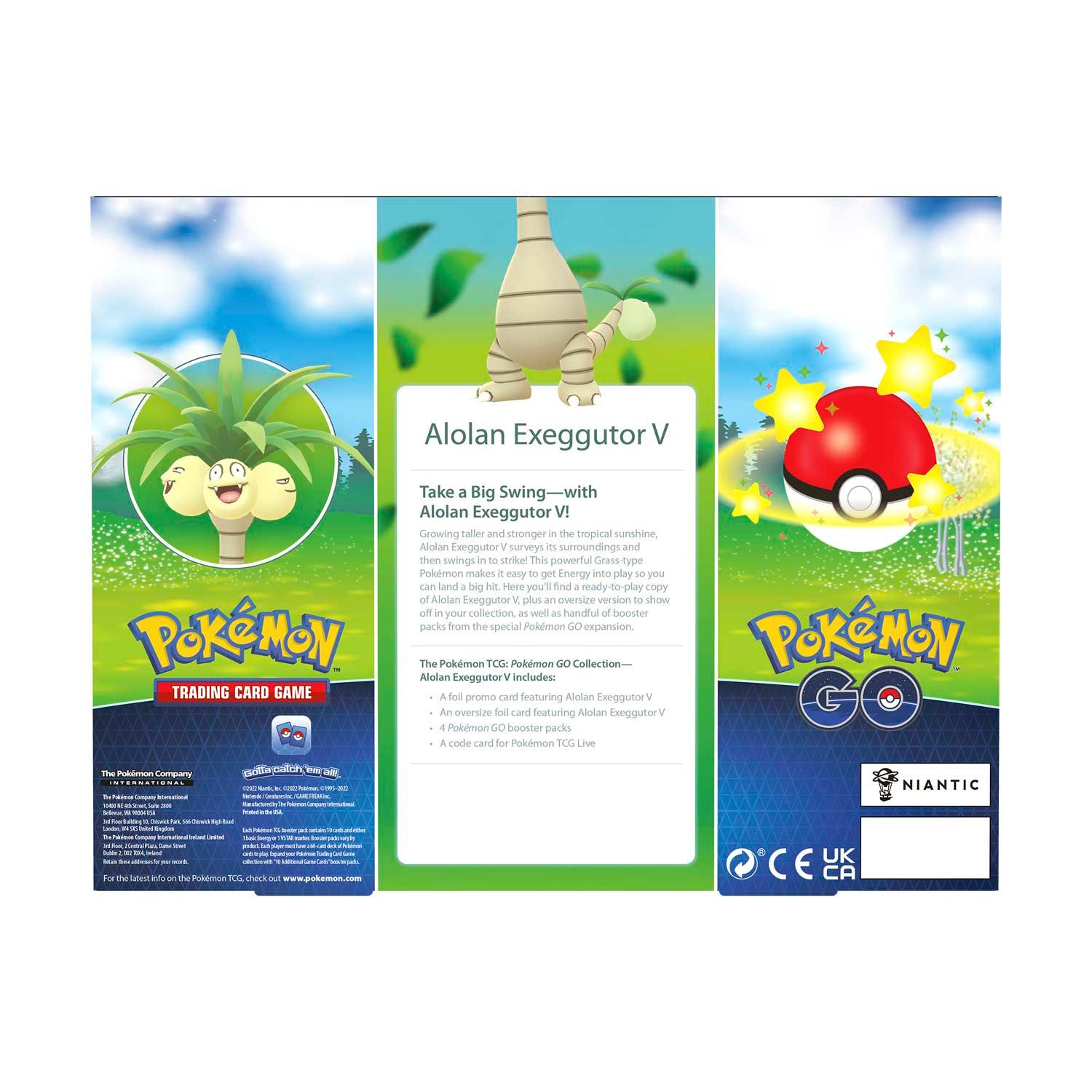 Pokemon Box - Pokemon GO - Alolan Exeggutor V Pokémon 820650850547