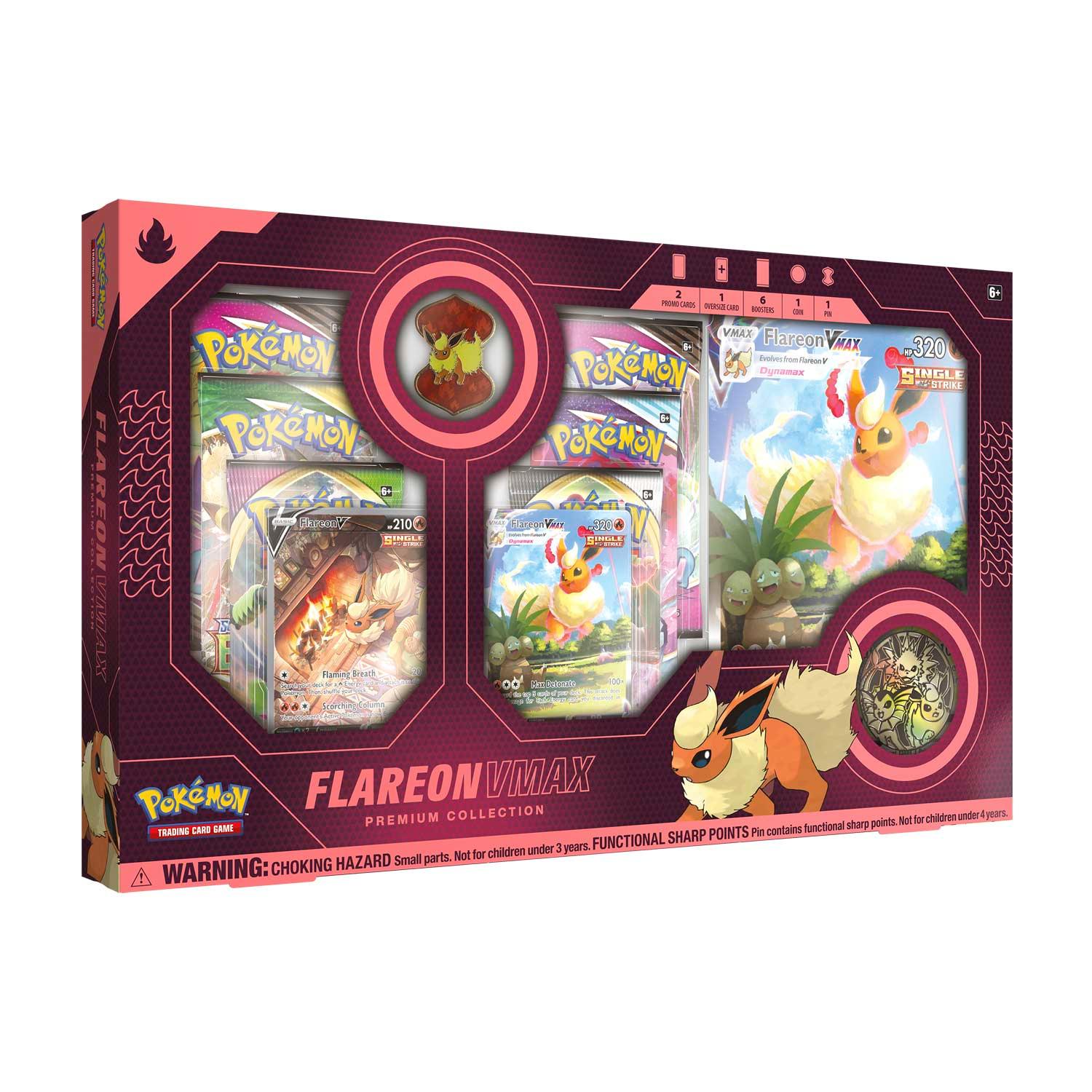 Pokemon Box - Premium Collection - Flareon VMAX Pokémon 820650809132