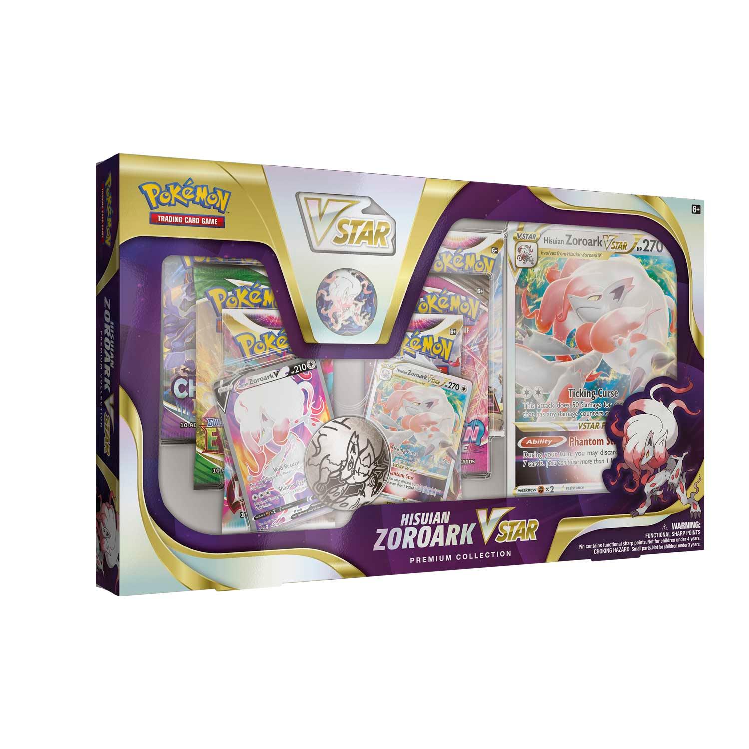 Pokemon Box - Premium Collection - Hisuian Zoroark VSTAR Pokémon 820650851728