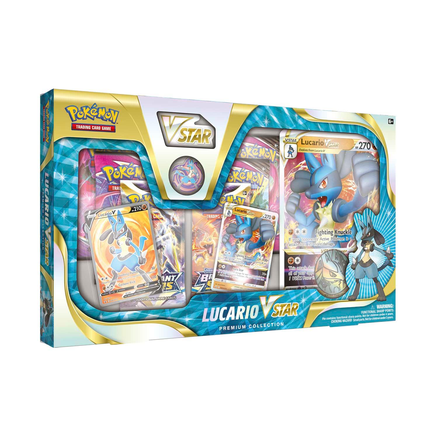 Pokemon Box - Premium Collection - Lucario VSTAR Pokémon 820650851247