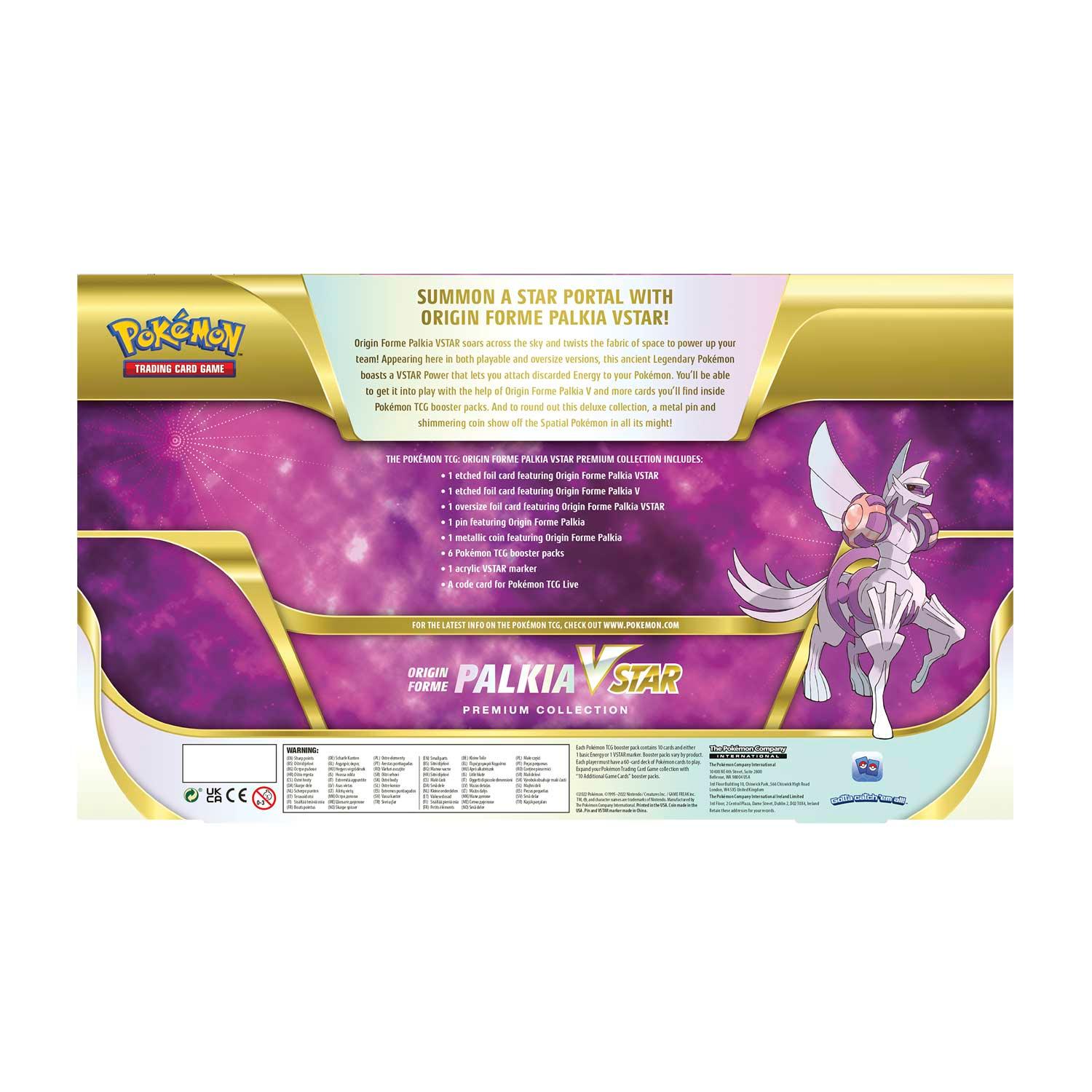 Pokemon Box - Premium Collection - Origin Forme Palkia VSTAR Pokémon 820650851261