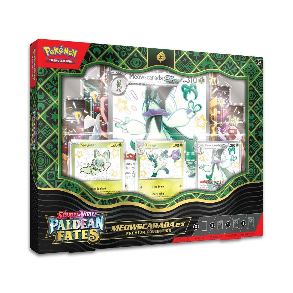 Pokemon Box - Premium Collection - Paldean Fates - Meowscarada ex Pokémon 820650856341