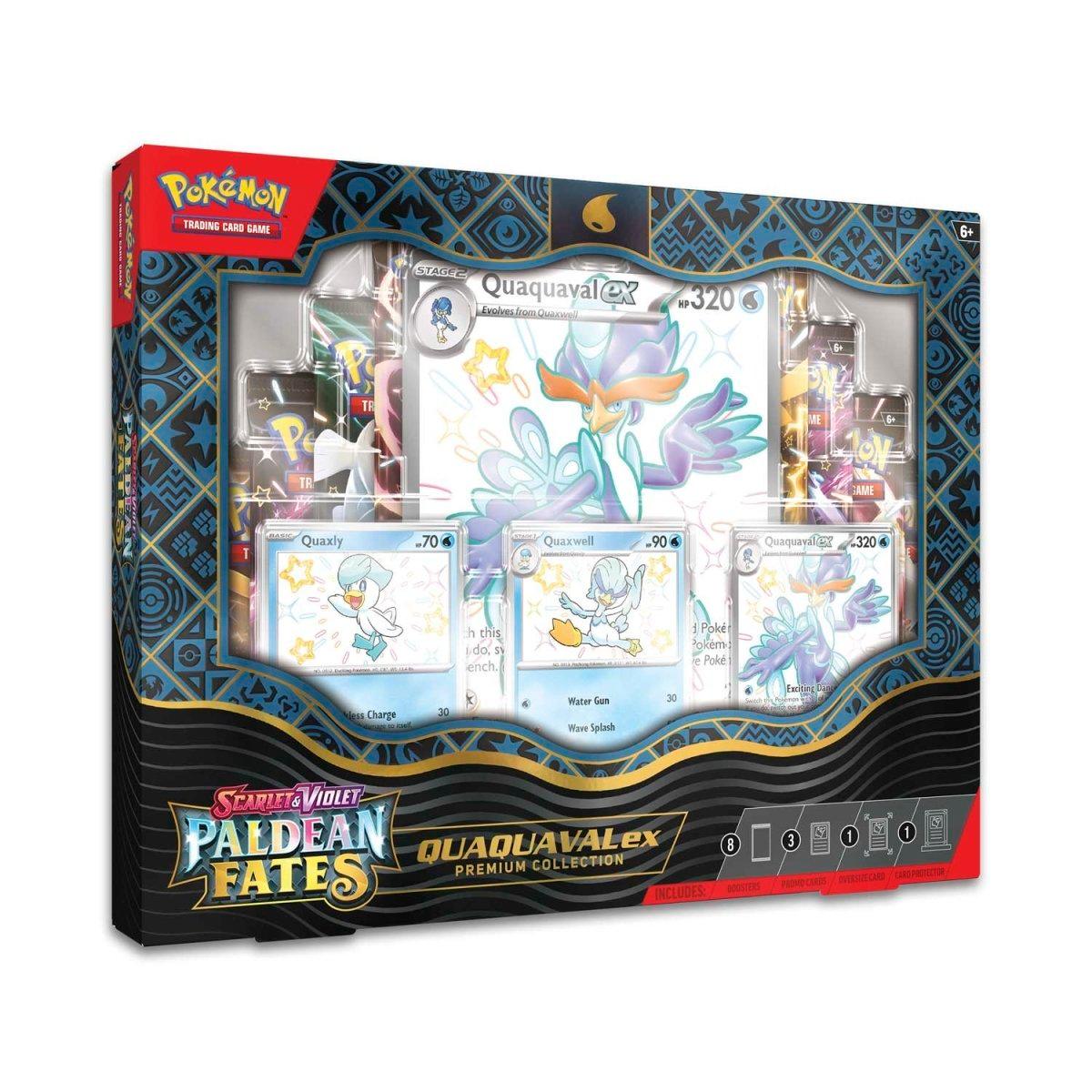 Pokemon Box - Premium Collection - Paldean Fates - Quaquaval ex Pokémon 820650856341