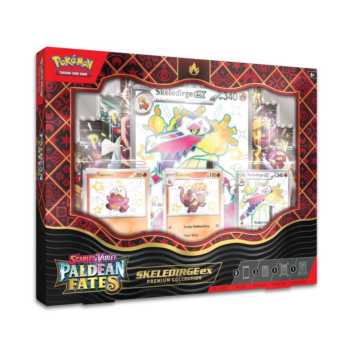 Pokemon Box - Premium Collection - Paldean Fates - Skeledirge ex Pokémon 820650856341