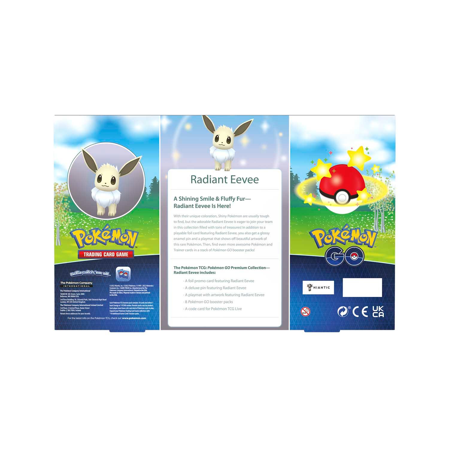 Pokemon Box - Premium Collection - Pokemon GO - Radiant Eevee Pokémon 820650850523