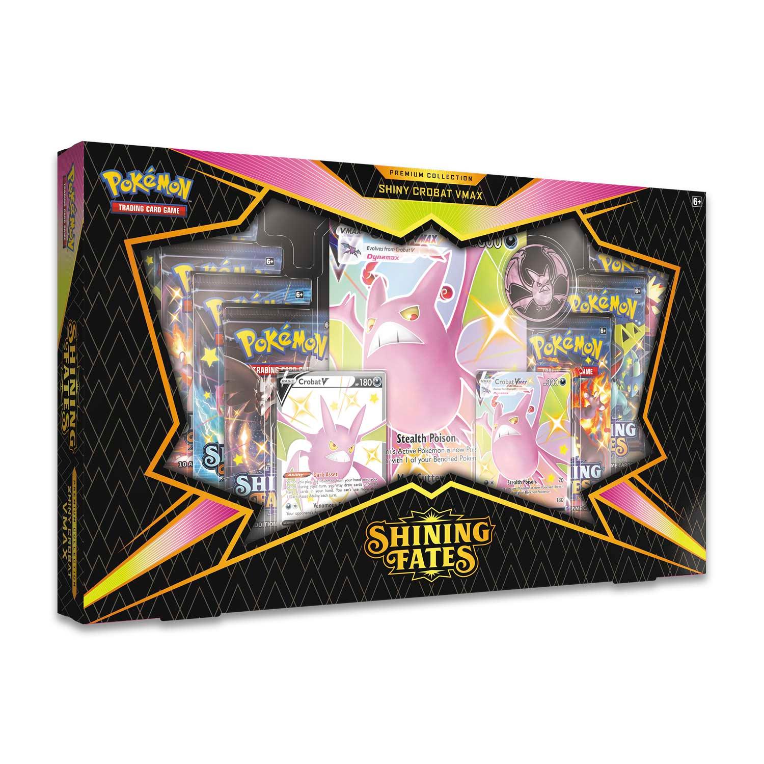 Pokemon Box - Premium Collection - Shining Fates - Shiny Crobat VMAX Pokémon 820650808715