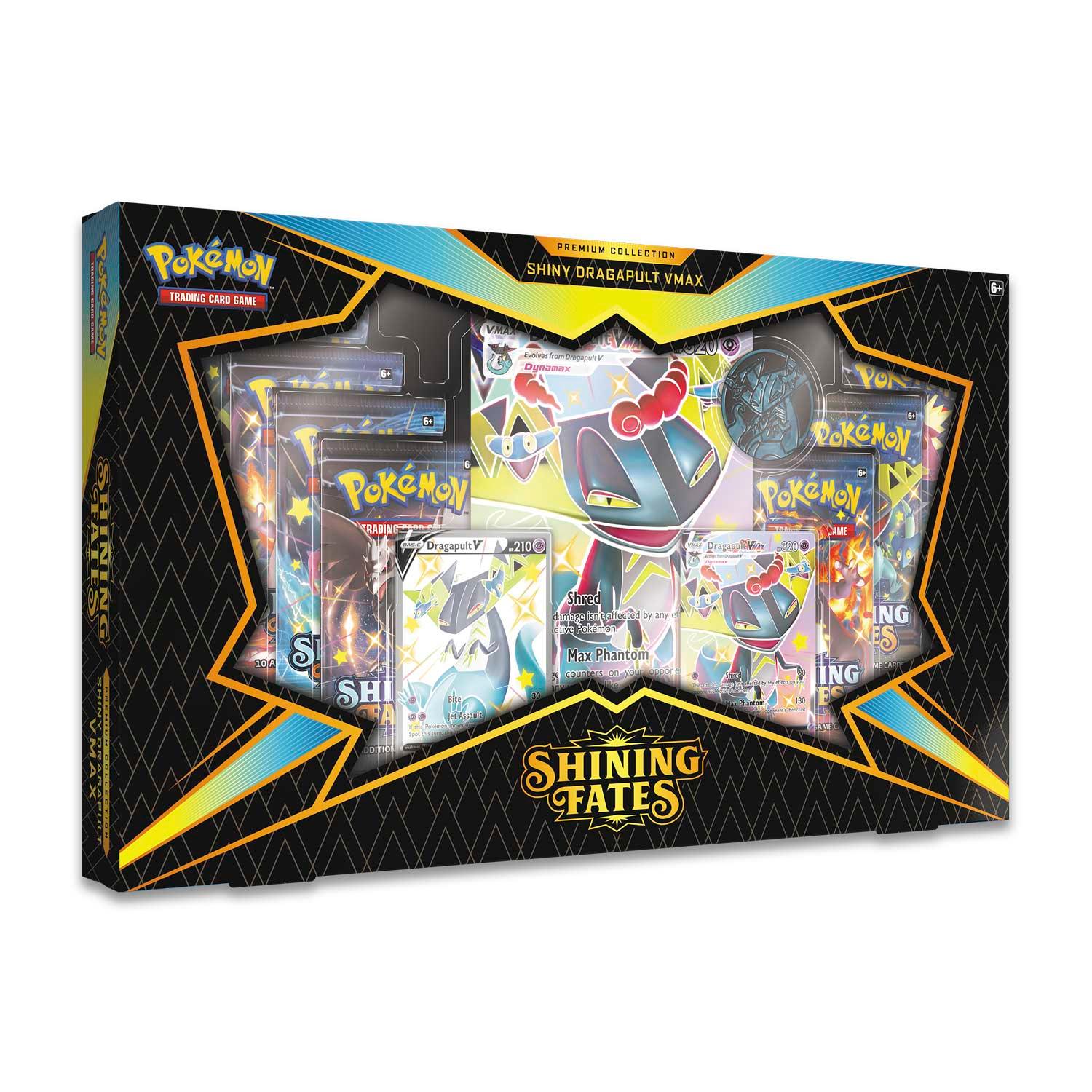 Pokemon Box - Premium Collection - Shining Fates - Shiny Dragapult VMAX Pokémon 820650808715