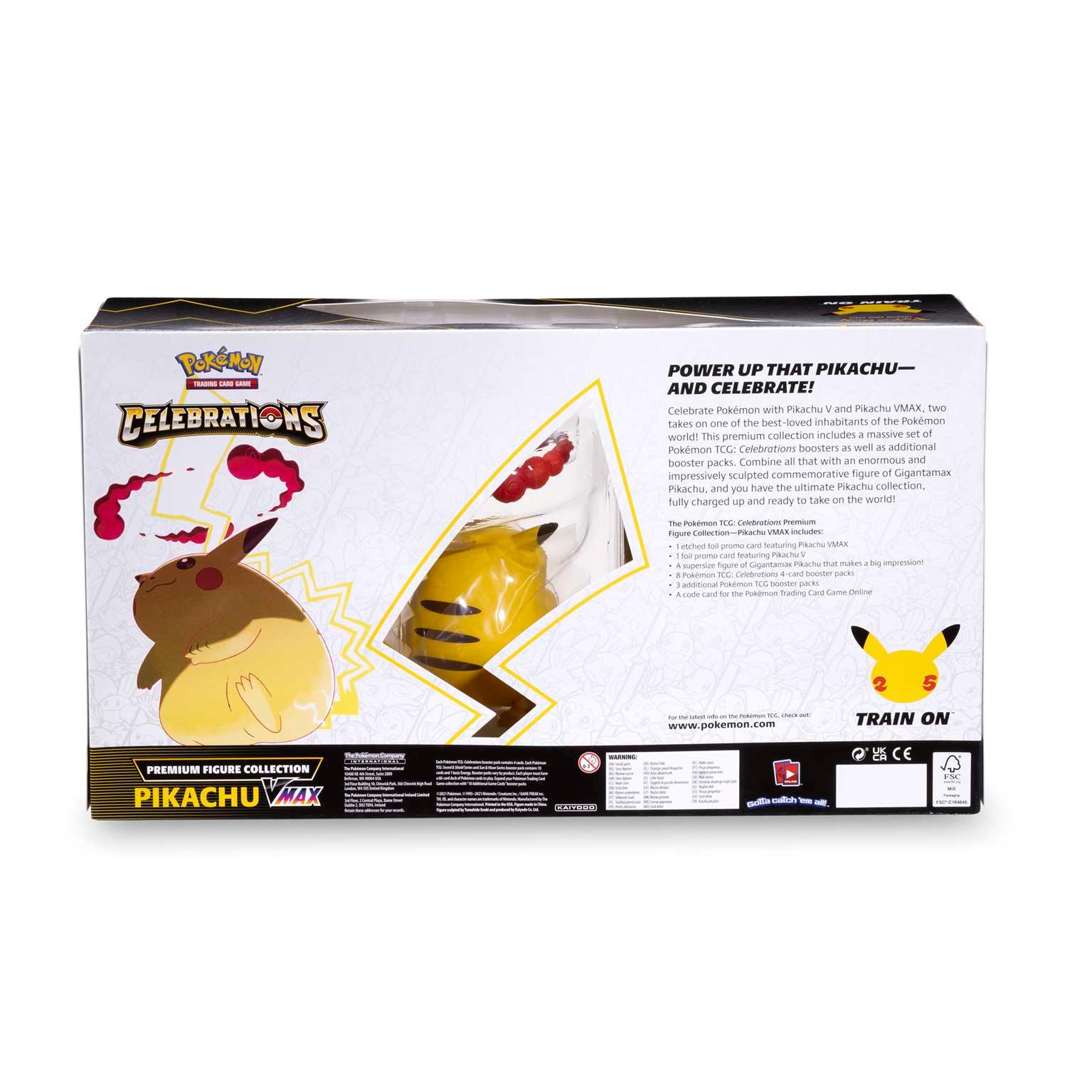 Pokemon Box - Premium Figure Collection - Celebrations - Pikachu VMAX Pokémon 820650809408