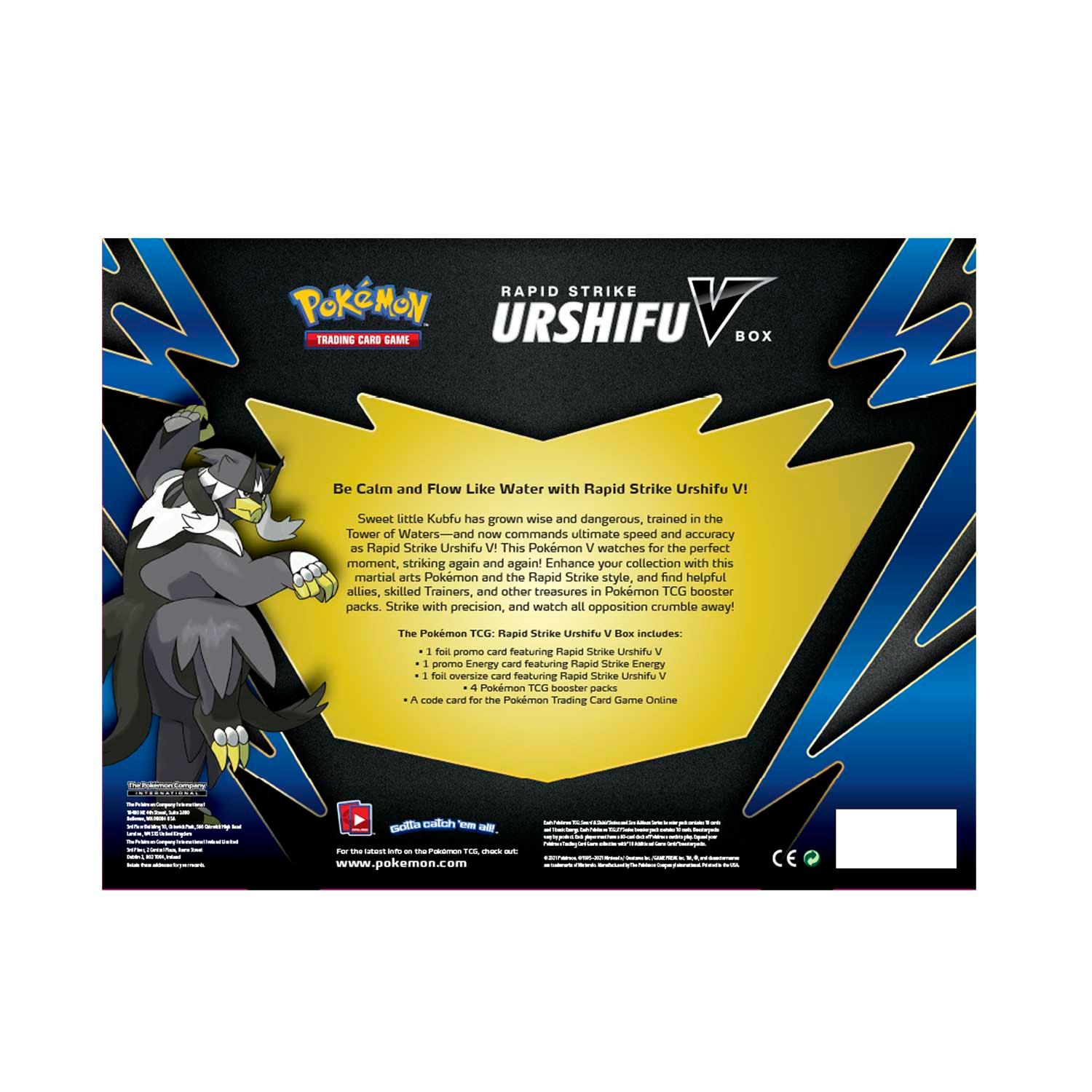 Pokemon Box - Rapid Strike Urshifu V Pokémon 820650808432