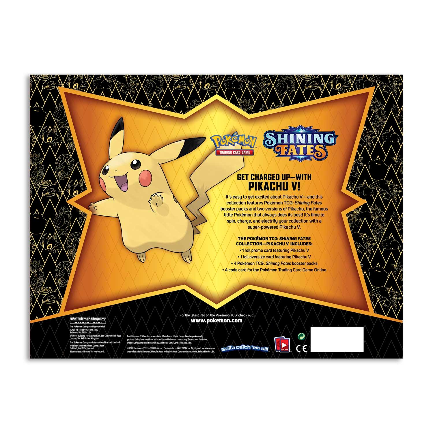 Pokemon Box - Shining Fates - Pikachu V Pokémon 820650808692