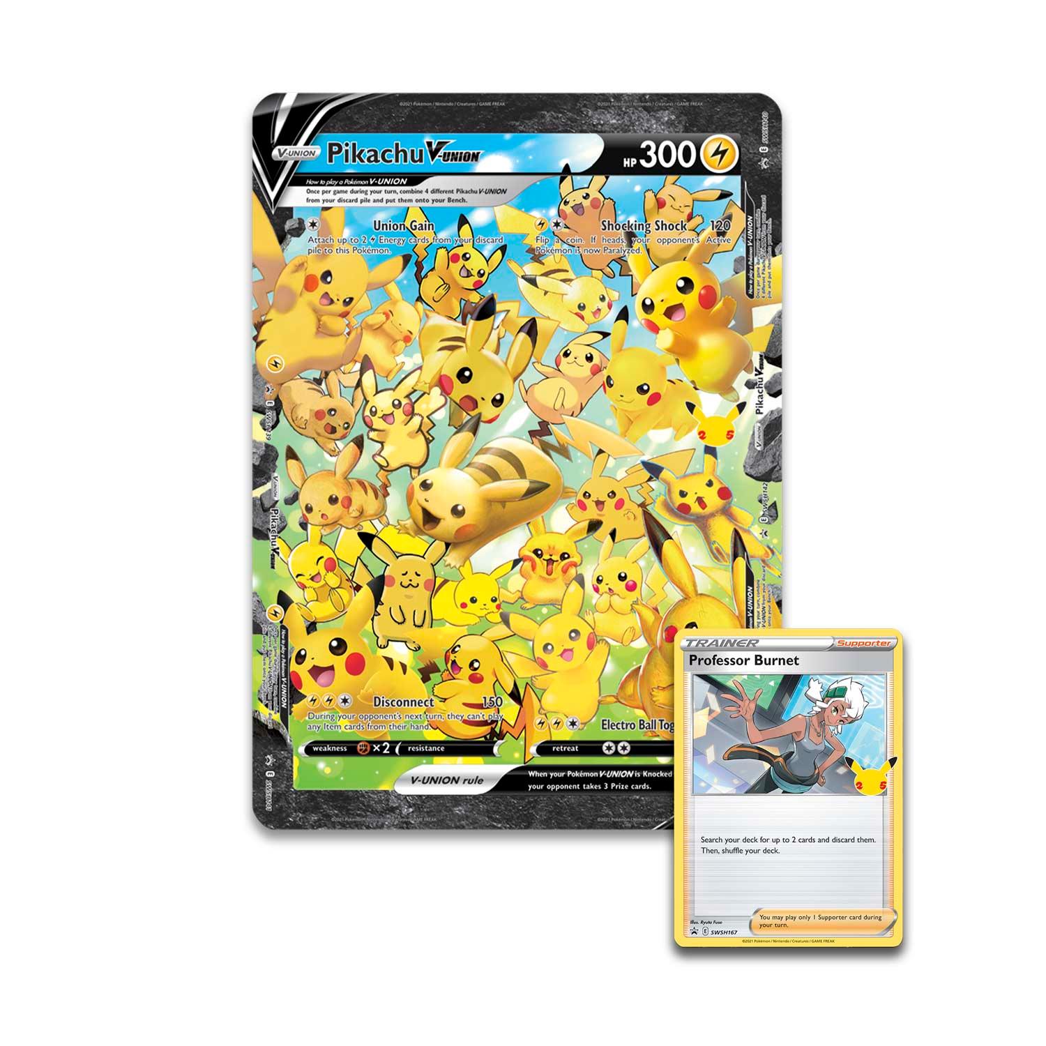 Pokemon Box - Special Collection - Celebrations - Pikachu V - UNION Pokémon 820650809156