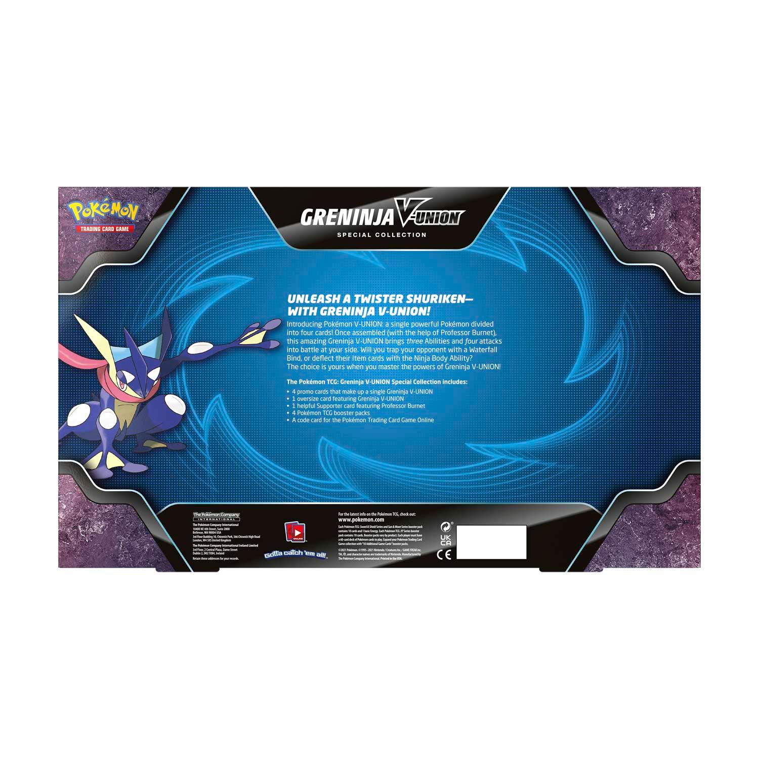 Pokemon Box - Special Collection - Greninja V - UNION Pokémon 820650809071