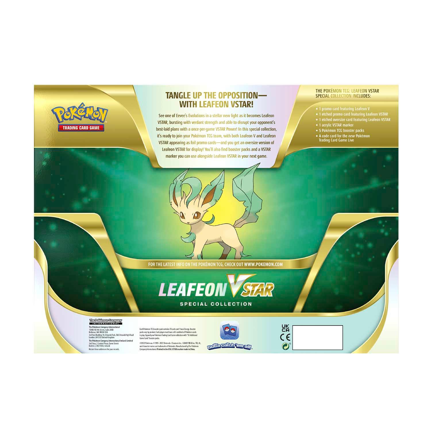 Pokemon Box - Special Collection - Leafeon VSTAR Pokémon 820650851230