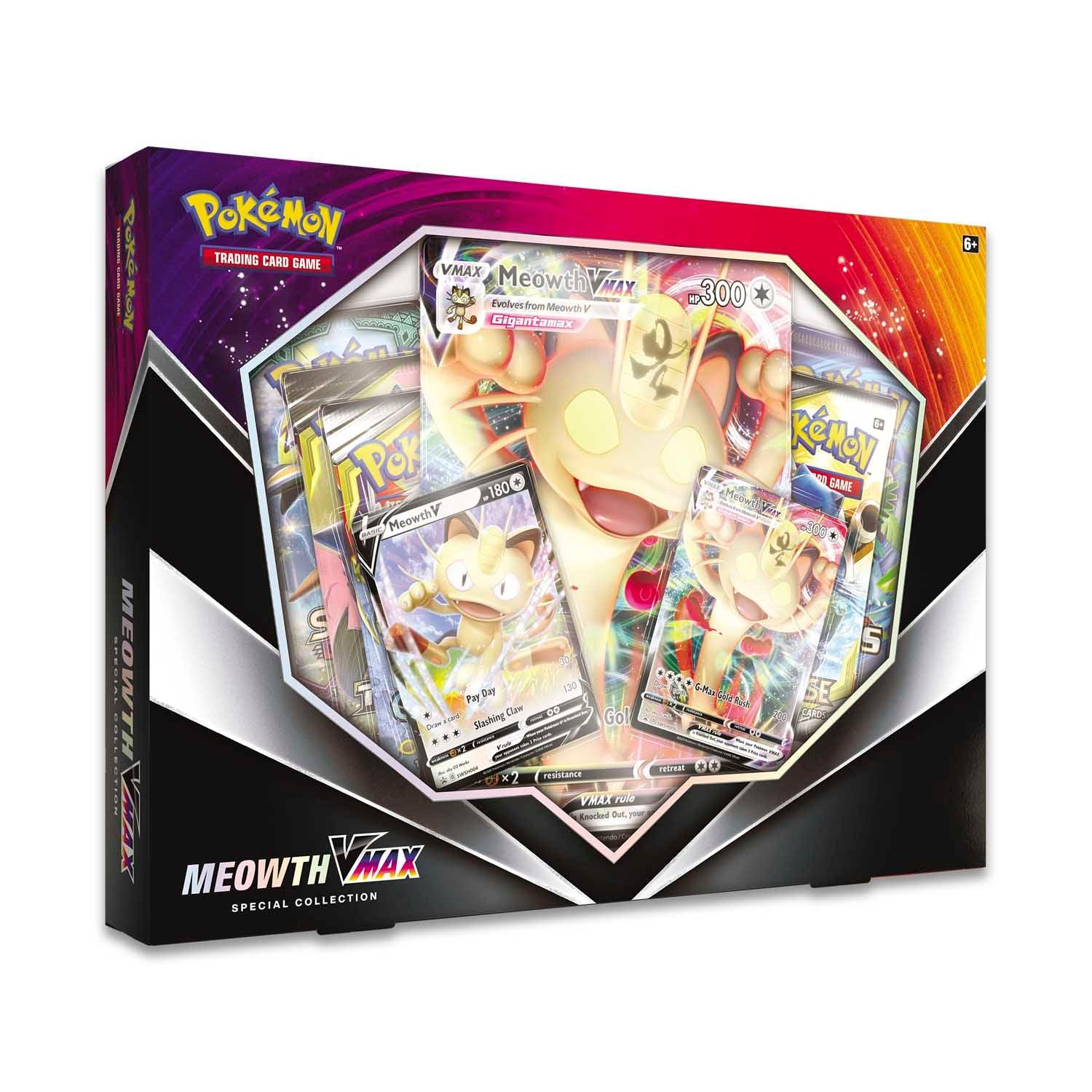 Pokemon Box - Special Collection - Meowth VMAX Pokémon 820650804120