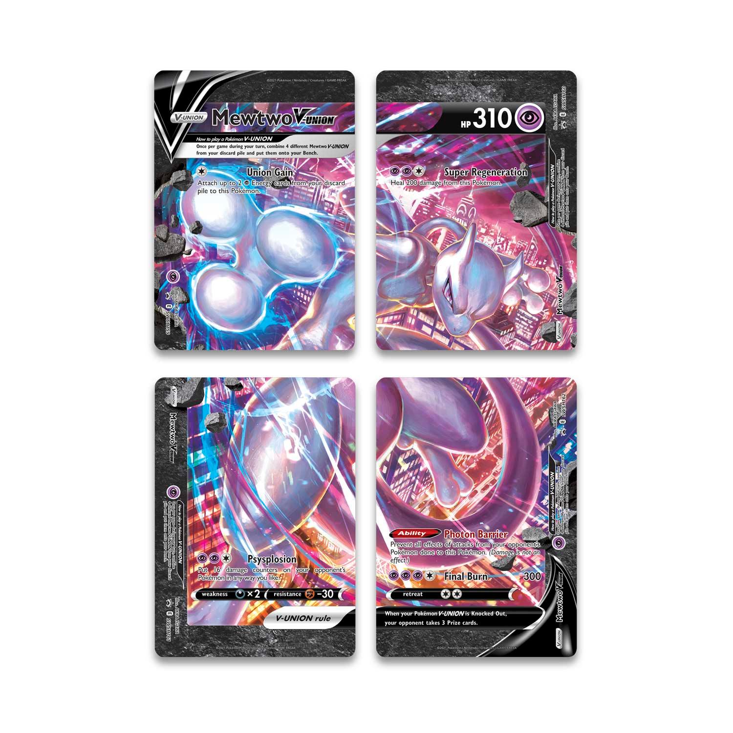 Pokemon Box - Special Collection - Mewtwo V - UNION Pokémon 820650809071