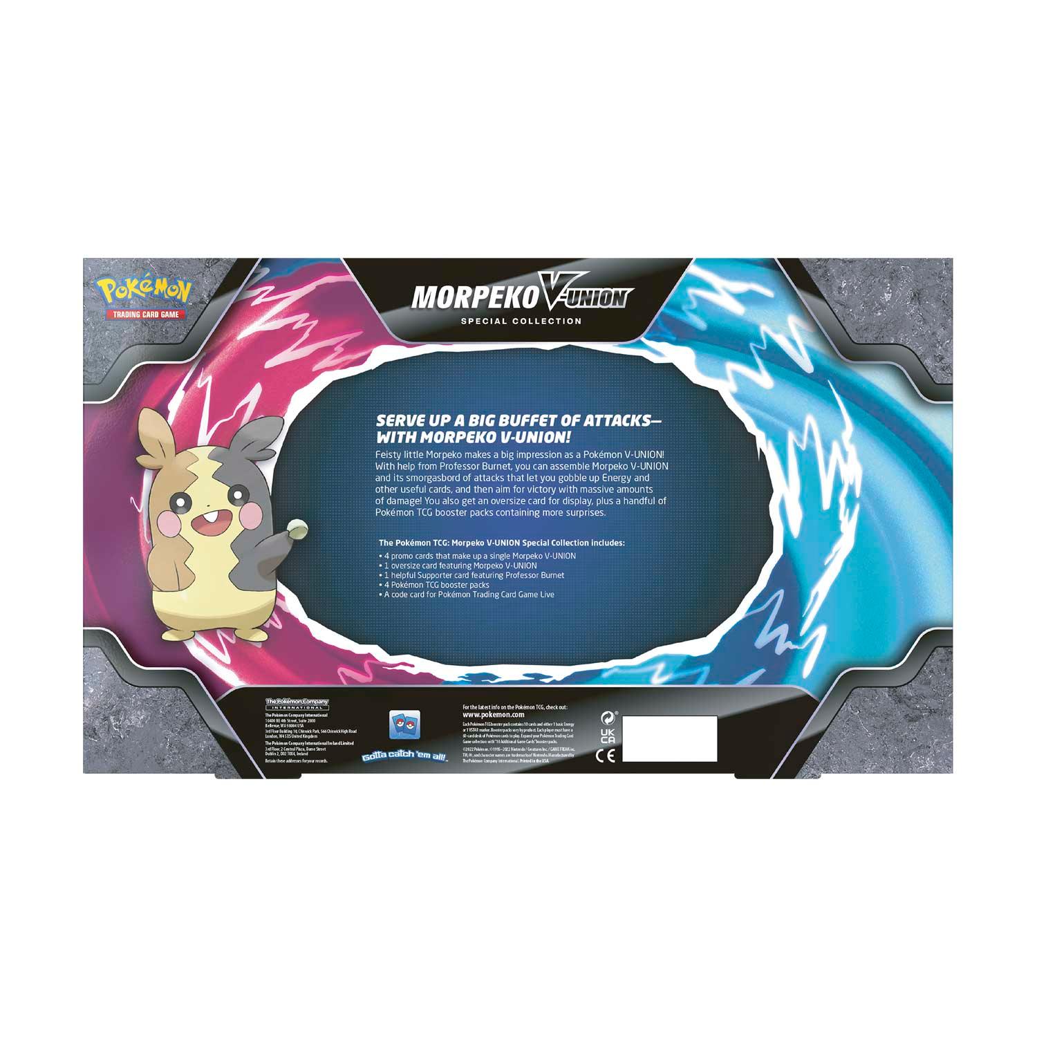 Pokemon Box - Special Collection - Morpeko V - UNION Pokémon 820650850196