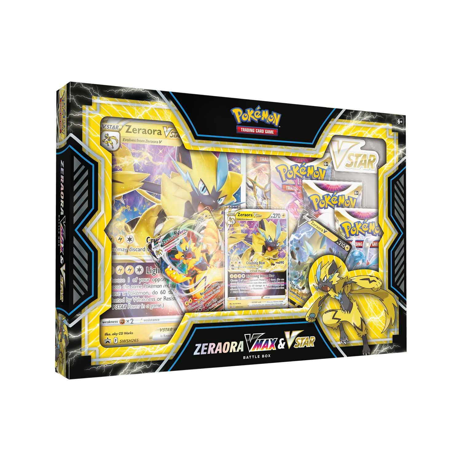 Pokemon Box - Zeraora VMAX & VSTAR Pokémon 820650850882