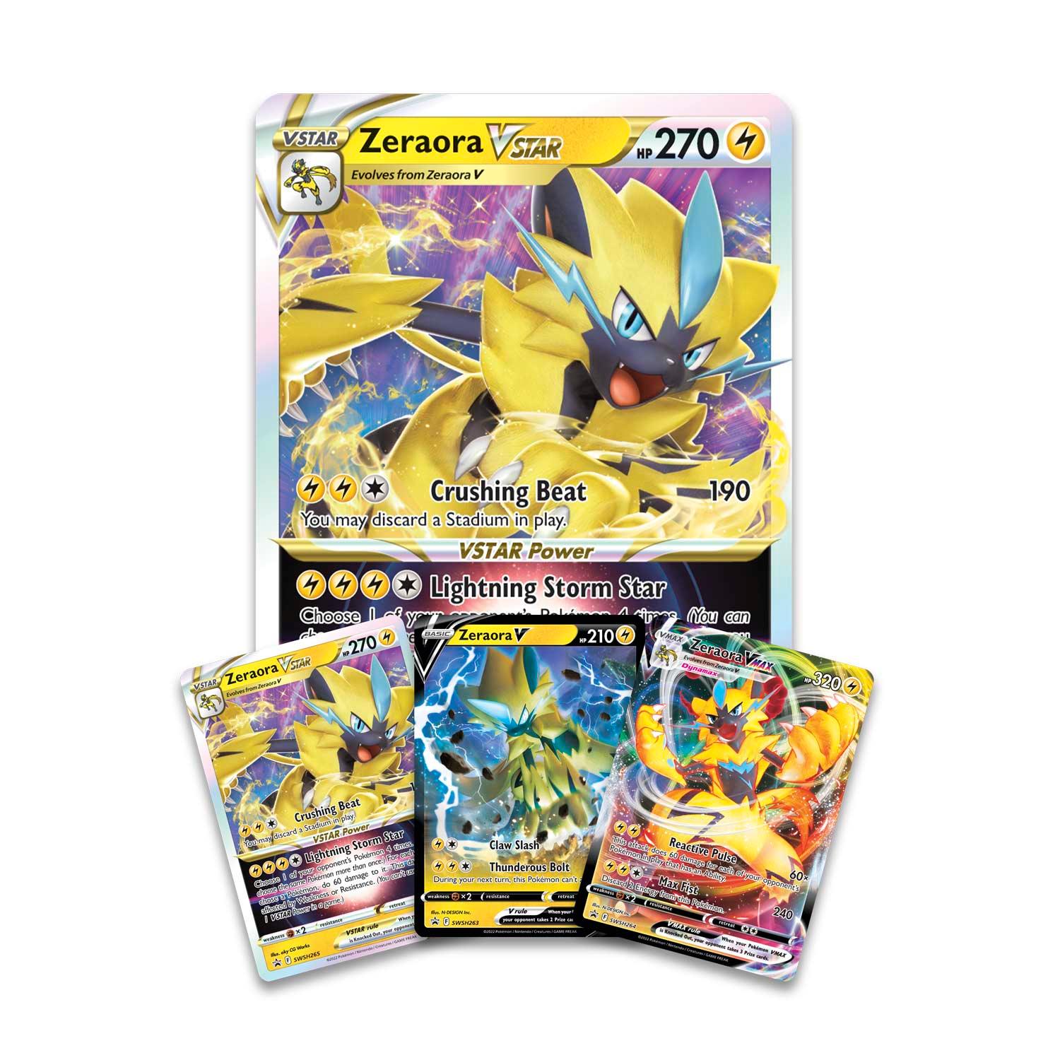 Pokemon Box - Zeraora VMAX & VSTAR Pokémon 820650850882