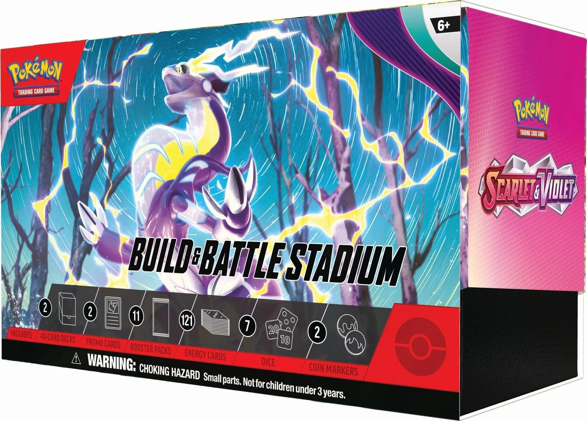 Pokemon Build & Battle Stadium Box - Scarlet & Violet Pokémon 820650853470