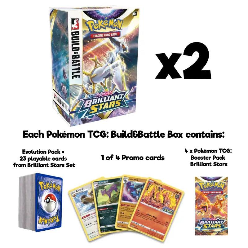 Pokemon Build & Battle Stadium Box - Sword & Shield - Brilliant Stars Pokémon 820650850134