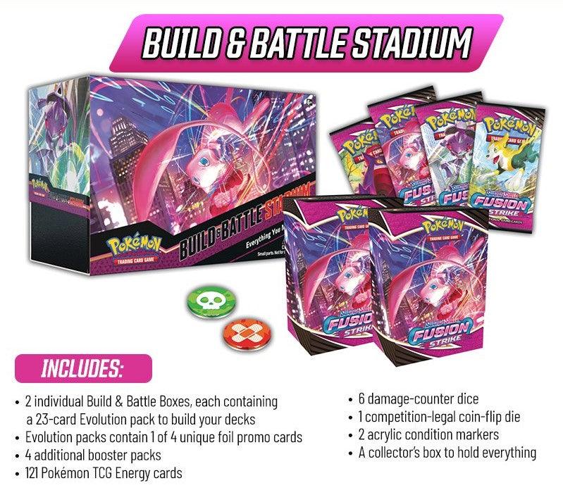 Pokemon Build & Battle Stadium Box - Sword & Shield - Fusion Strike Pokémon 820650809958