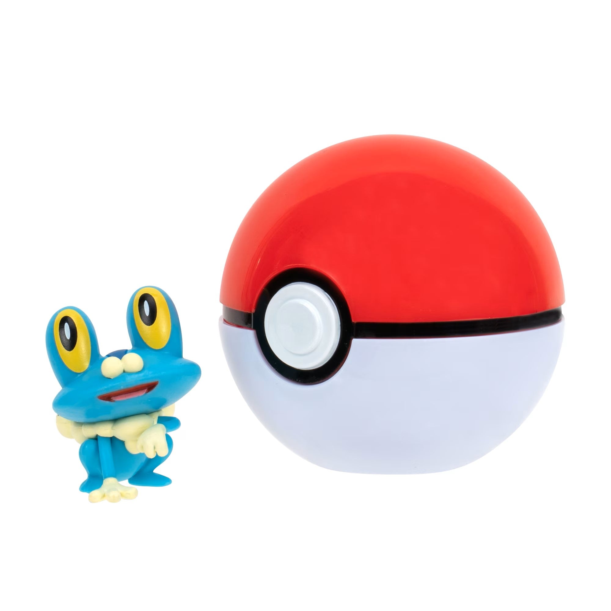 Pokemon - Clip 'N' Go - Froakie + Poké Ball - Jazwares Jazwares 191726482864